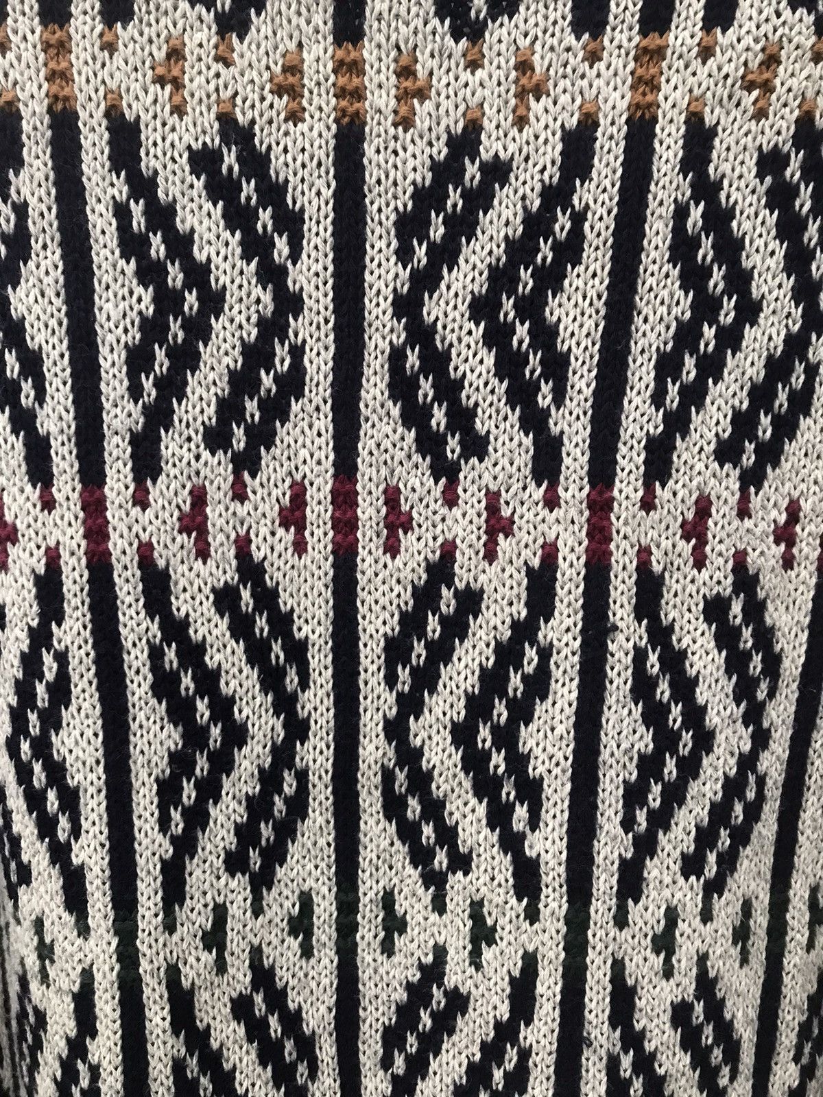 Geoffrey Beene × Native Vintage Geoffrey Beene Native Knitwear Sweatshirt Size US L / EU 52-54 / 3 - 4 Thumbnail