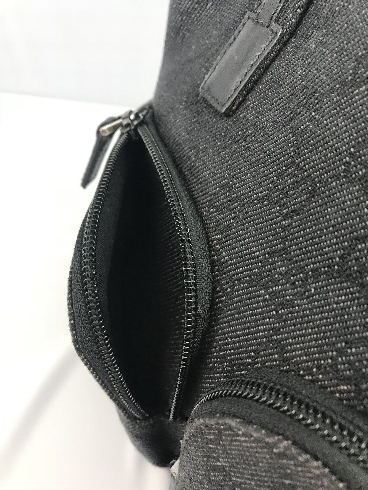 Gucci × Vintage ❌Last Drop❌ Authentic Gucci Handbag GG black Size ONE SIZE - 16 Thumbnail