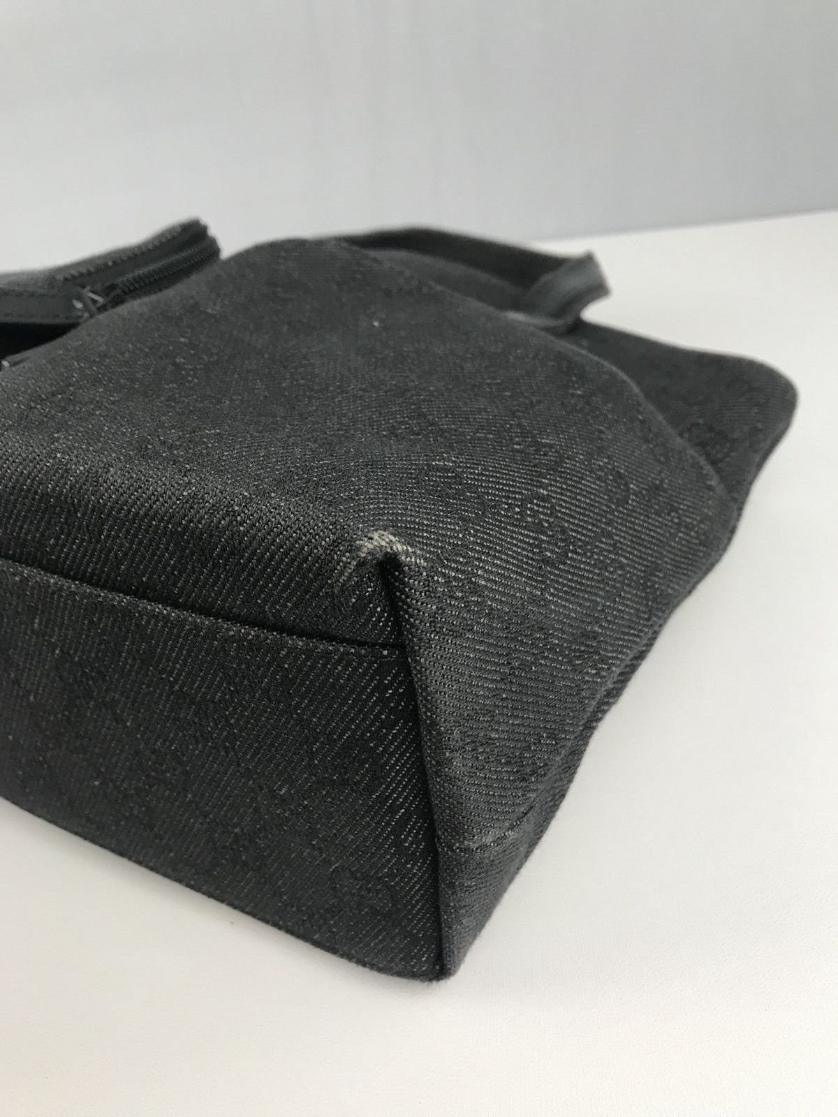 Gucci × Vintage ❌Last Drop❌ Authentic Gucci Handbag GG black Size ONE SIZE - 8 Thumbnail