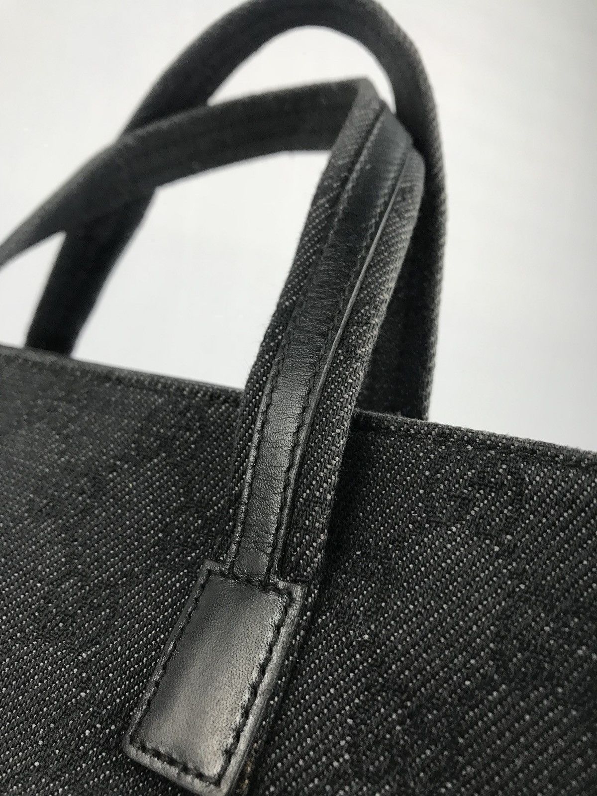 Gucci × Vintage ❌Last Drop❌ Authentic Gucci Handbag GG black Size ONE SIZE - 14 Thumbnail