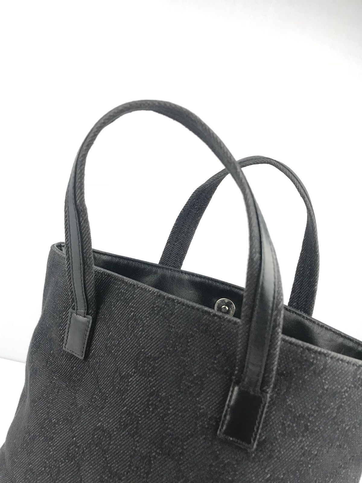 Gucci × Vintage ❌Last Drop❌ Authentic Gucci Handbag GG black Size ONE SIZE - 17 Thumbnail