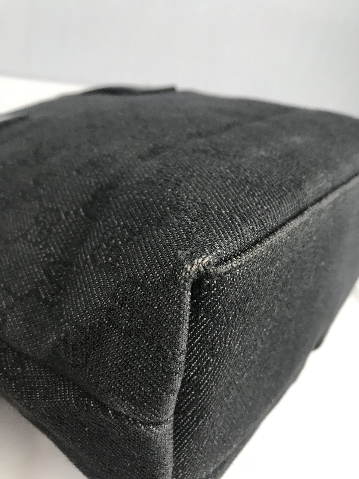 Gucci × Vintage ❌Last Drop❌ Authentic Gucci Handbag GG black Size ONE SIZE - 9 Thumbnail