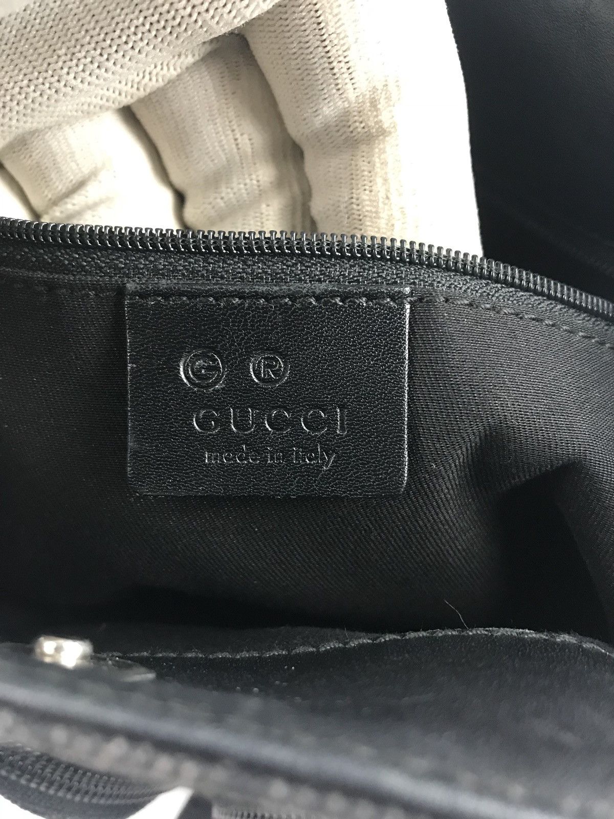Gucci × Vintage ❌Last Drop❌ Authentic Gucci Handbag GG black Size ONE SIZE - 18 Thumbnail
