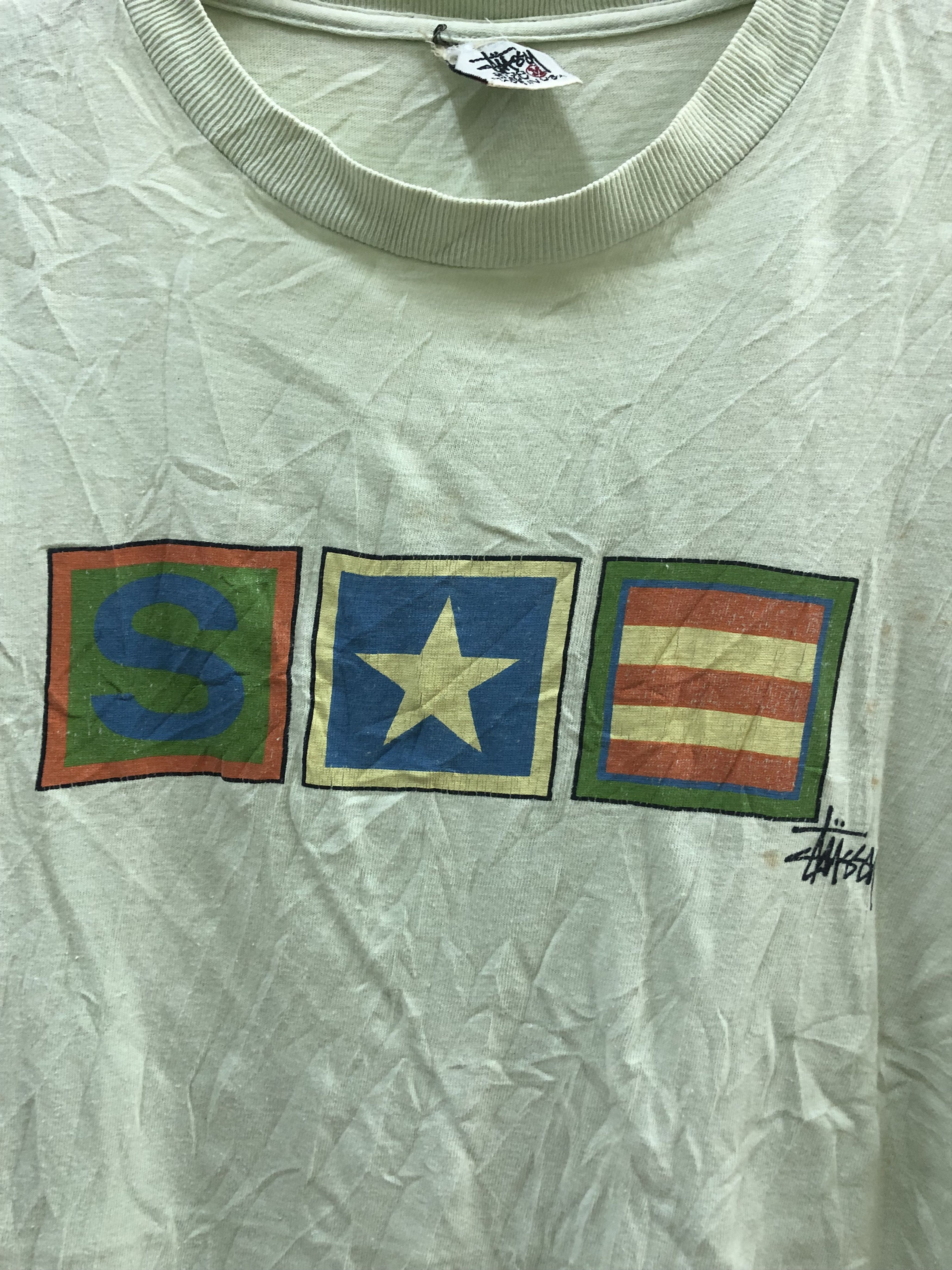 Stussy Vintage Stussy Tshirt Size US M / EU 48-50 / 2 - 2 Thumbnail