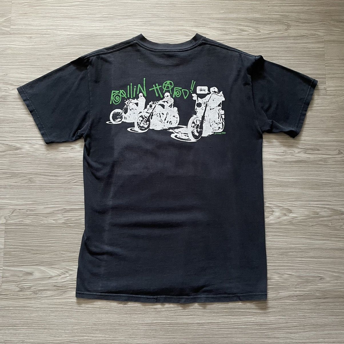 Vintage Stussy Rollin Hard Tee