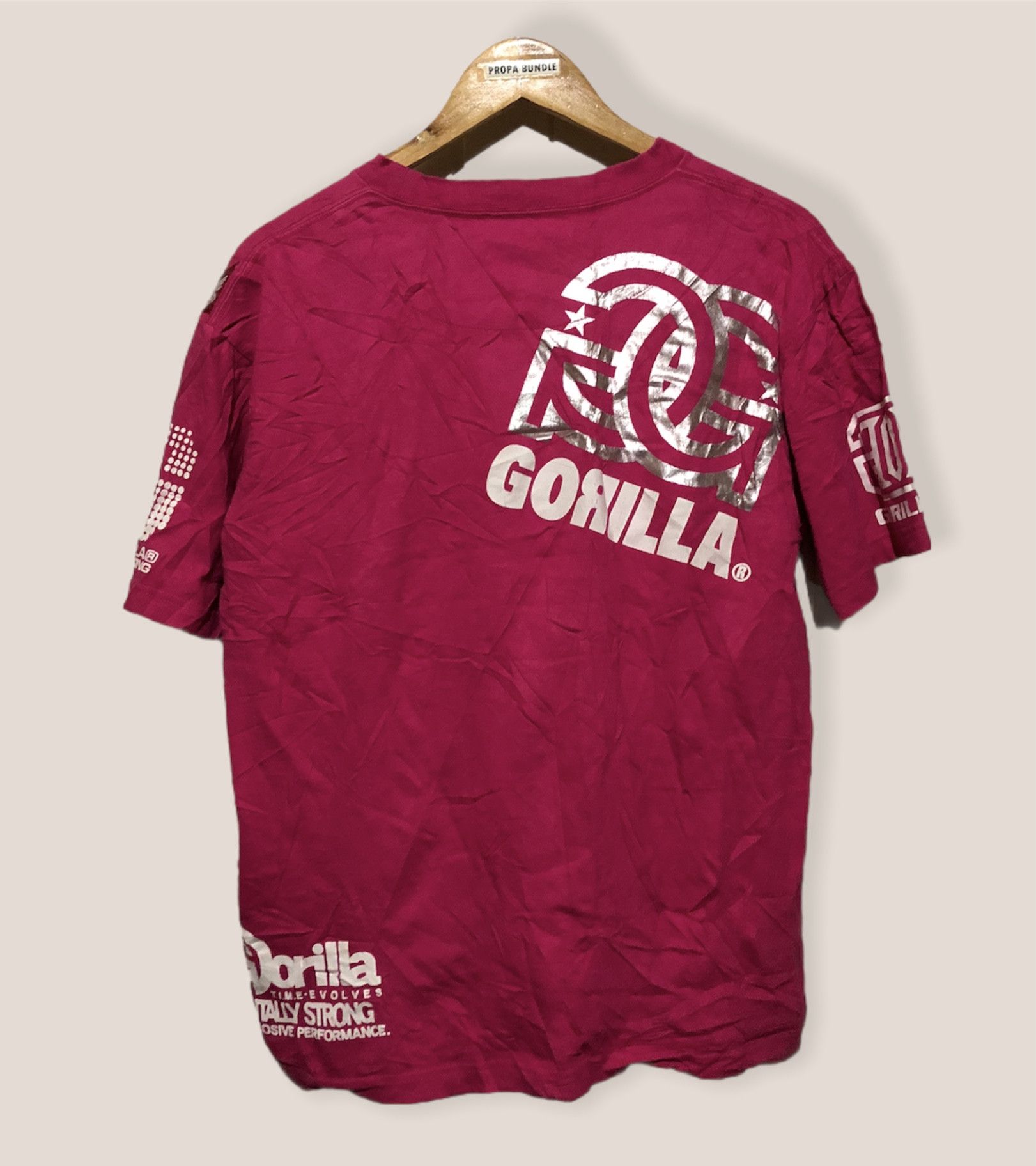 Other Gorilla Super Evolution Of Strength Tshirt Size US L / EU 52-54 / 3 - 6 Thumbnail