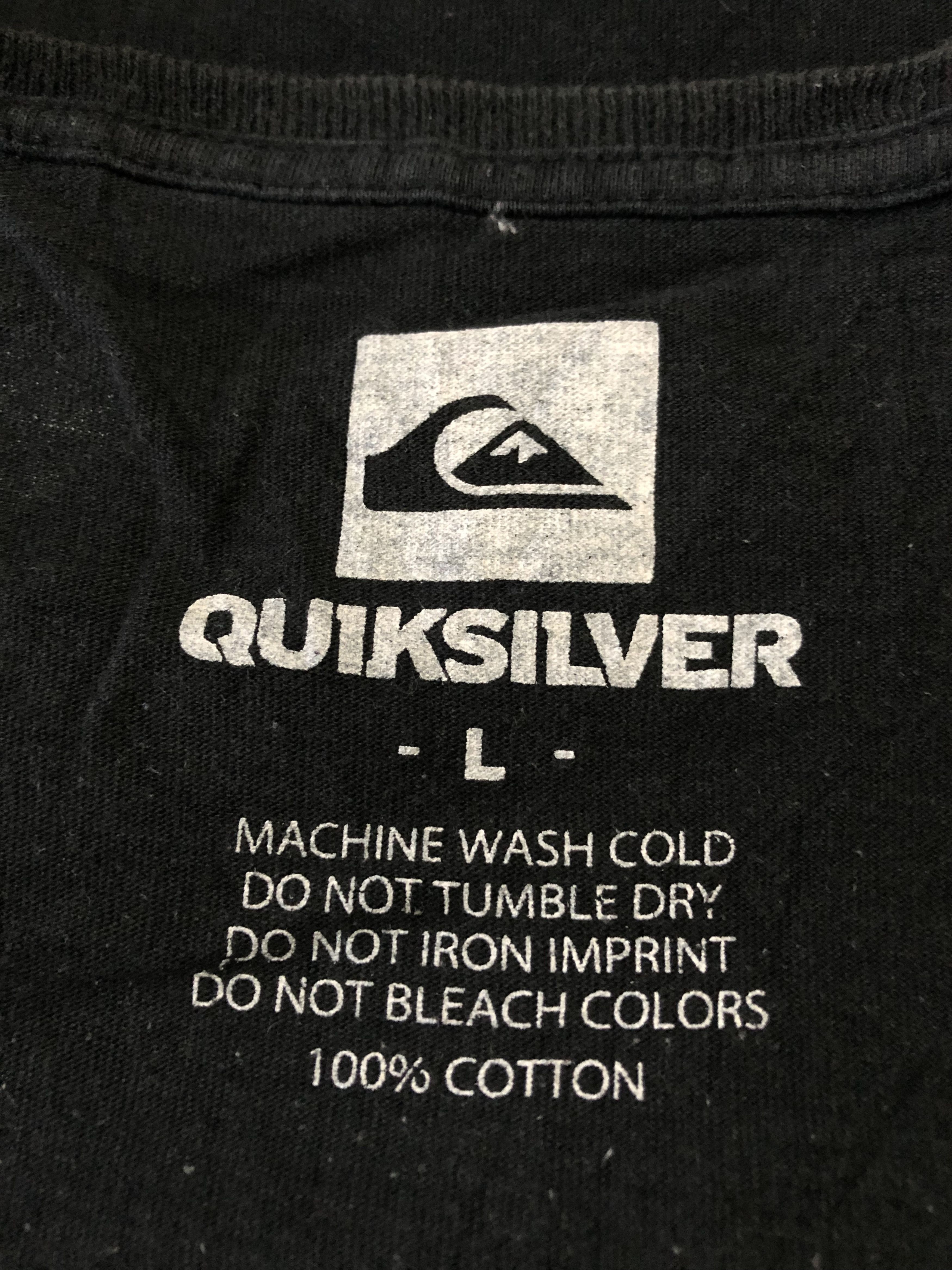 Quiksilver Quiksilver Tshirt Size US L / EU 52-54 / 3 - 3 Thumbnail