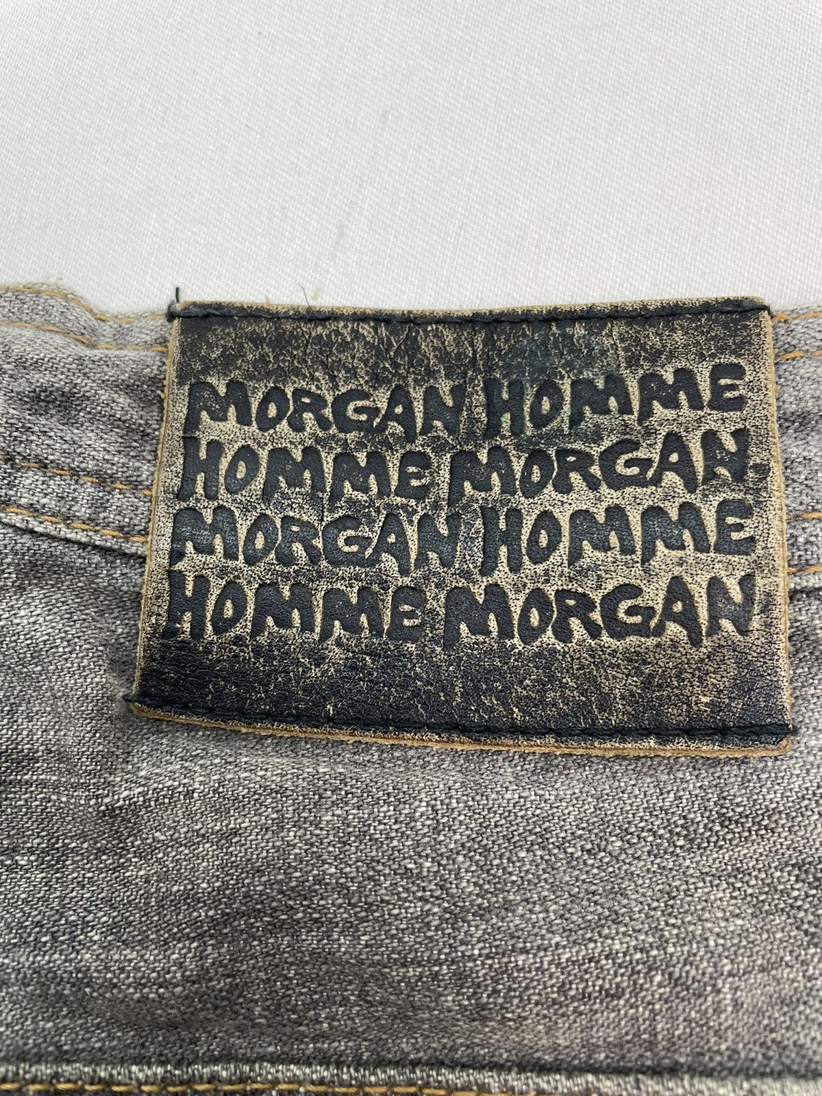 Designer ❌Last Drop❌ Morgan distressed strap Leg Bondage bell bottom Size US 30 / EU 46 - 18 Thumbnail