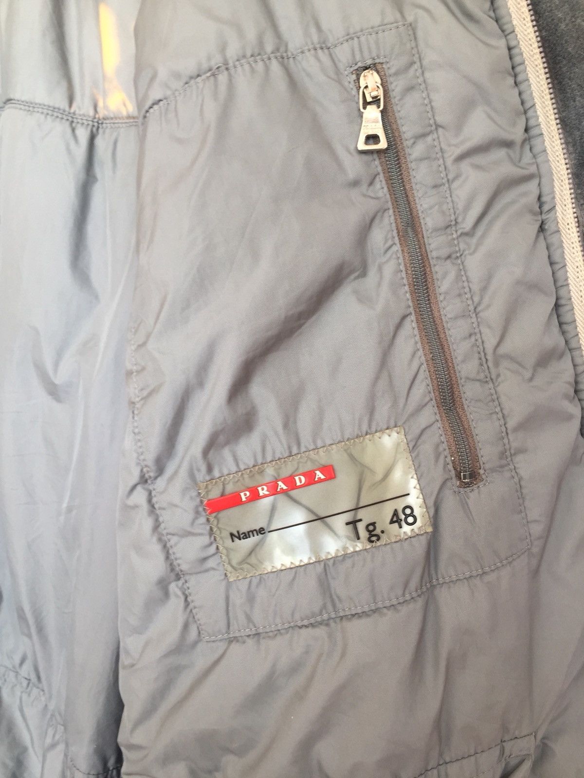 Prada RARE!!! PRADA WINTER BOMBER JACKET Size US L / EU 52-54 / 3 - 15 Thumbnail