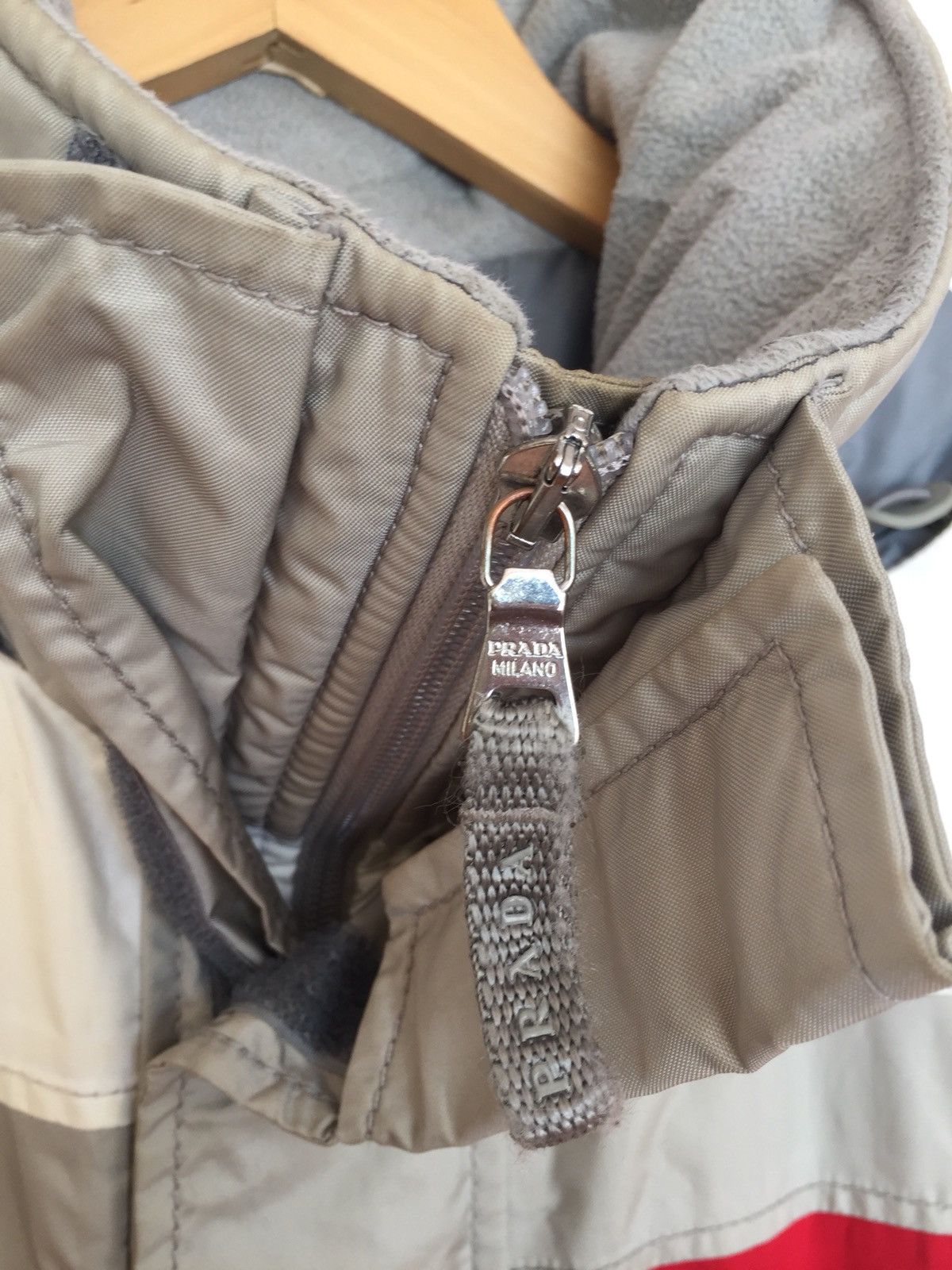 Prada RARE!!! PRADA WINTER BOMBER JACKET Size US L / EU 52-54 / 3 - 10 Thumbnail