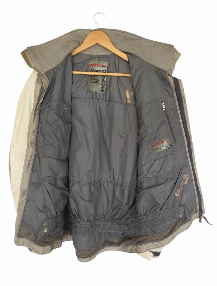 Prada RARE!!! PRADA WINTER BOMBER JACKET Size US L / EU 52-54 / 3 - 7 Thumbnail