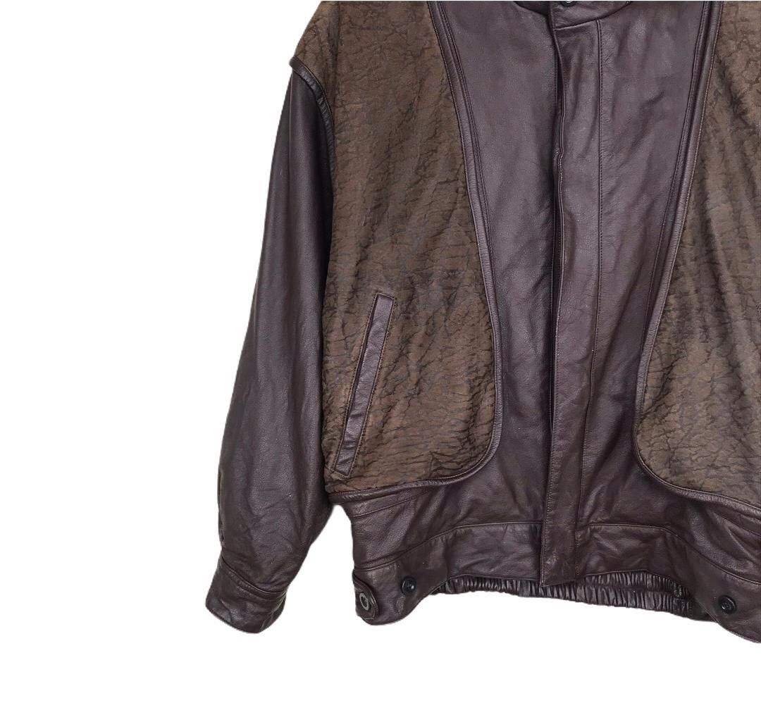 Other Vintage Leather biker jacket zipper by intermezzo Size US L / EU 52-54 / 3 - 3 Thumbnail