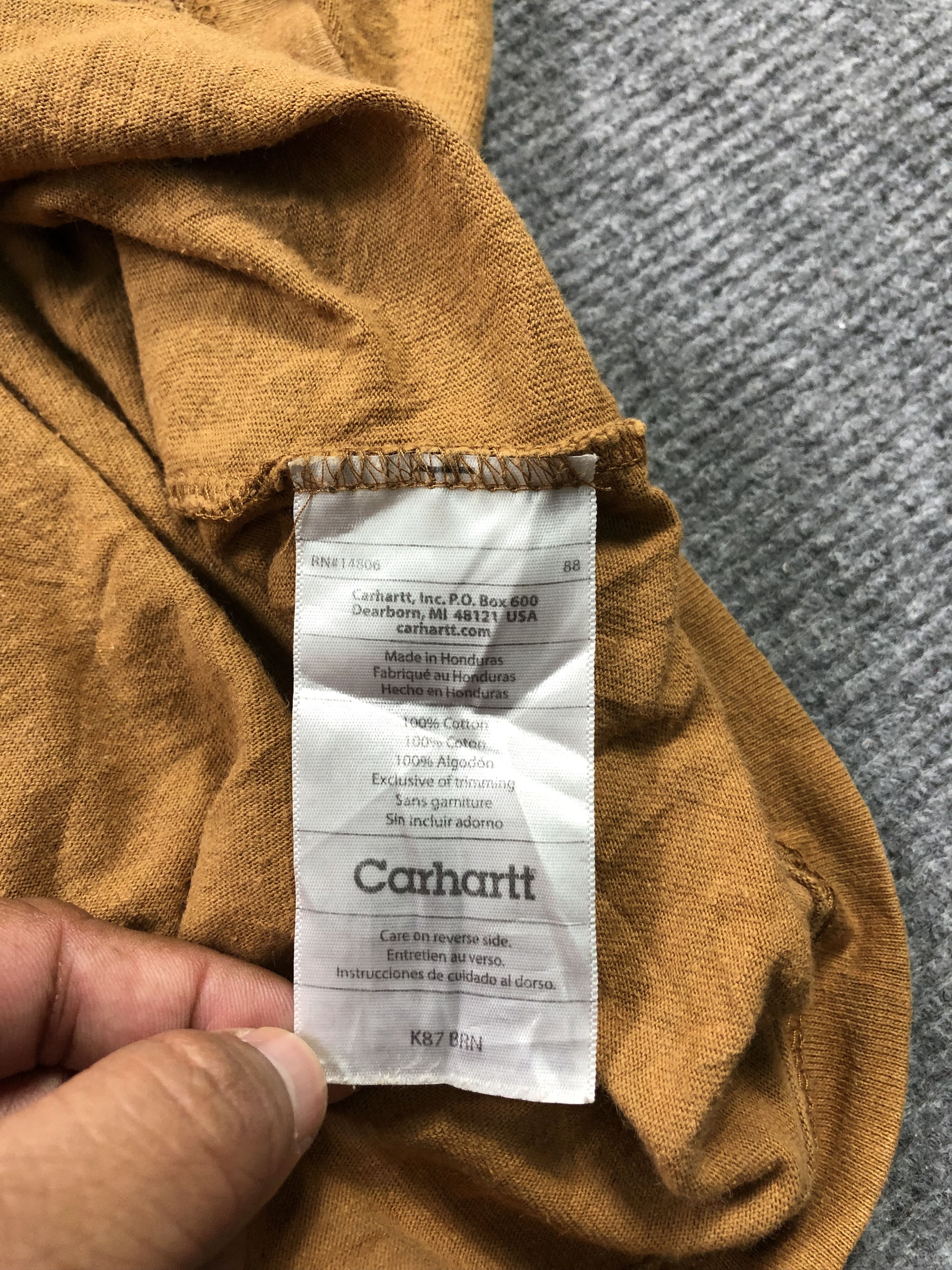 Carhartt Carhartt Single Pocket Size US XXL / EU 58 / 5 - 4 Thumbnail