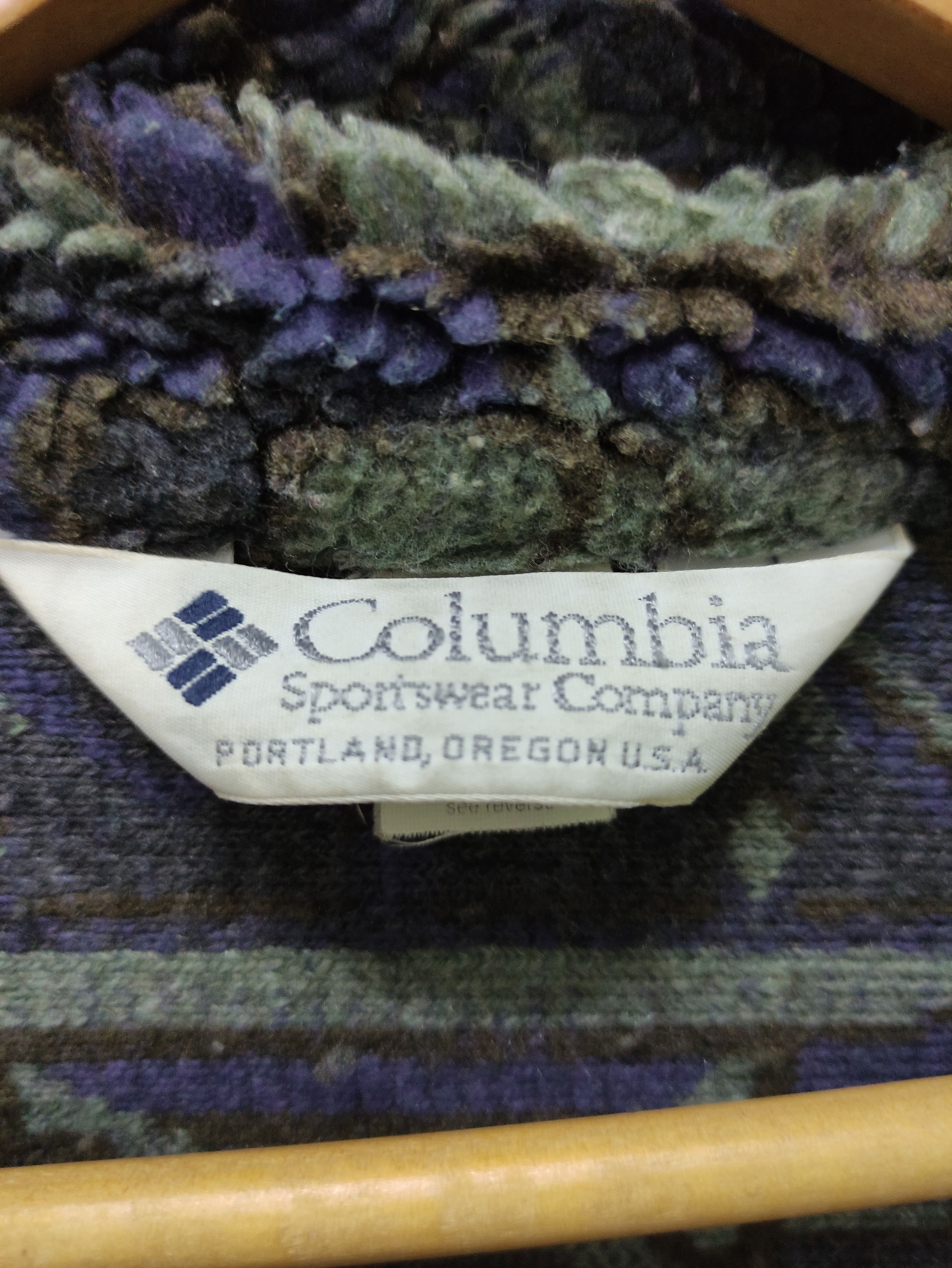 Columbia Vintage Columbia Fleece Jacket Made in USA Size US S / EU 44-46 / 1 - 6 Thumbnail