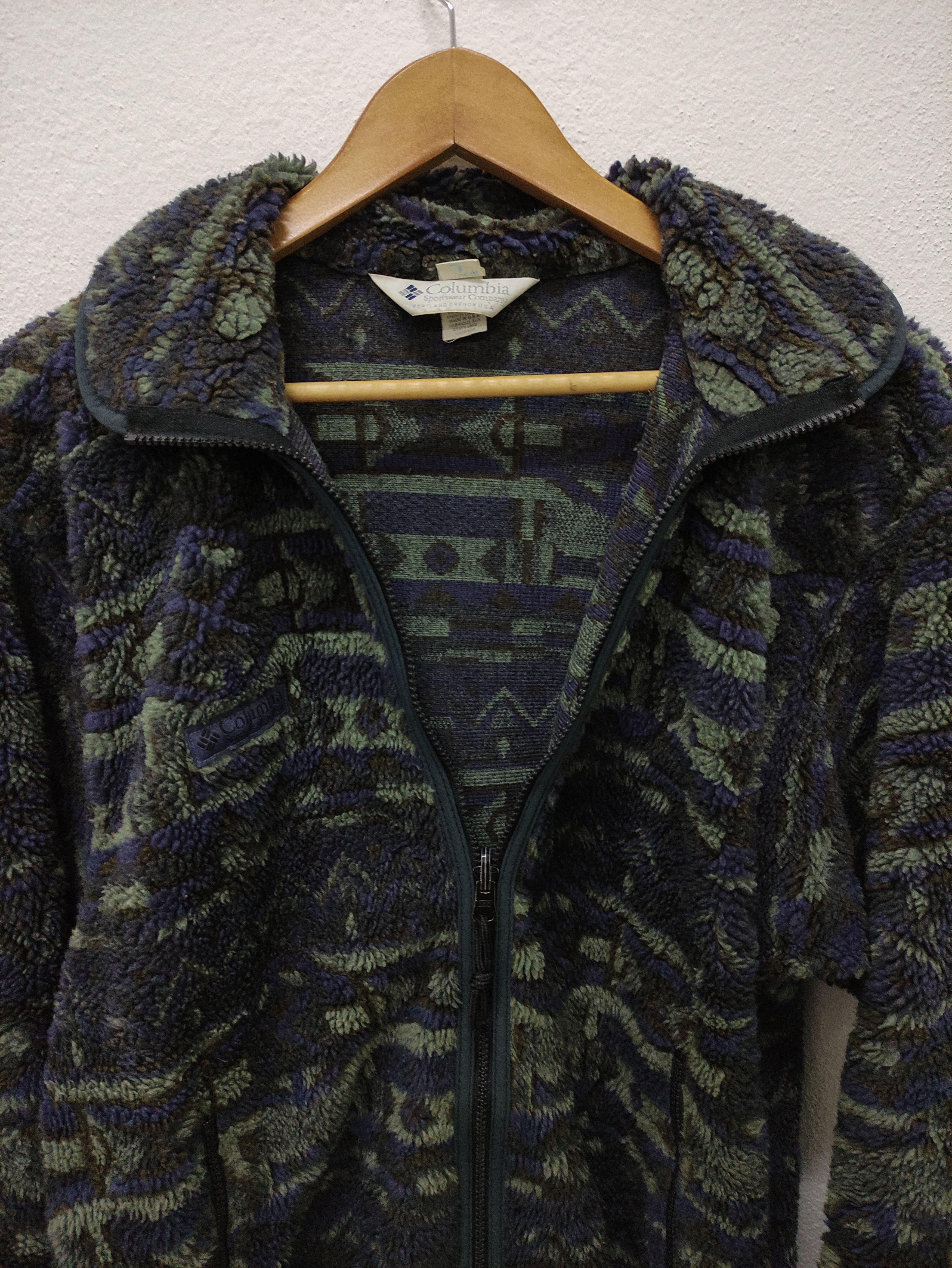 Columbia Vintage Columbia Fleece Jacket Made in USA Size US S / EU 44-46 / 1 - 3 Thumbnail