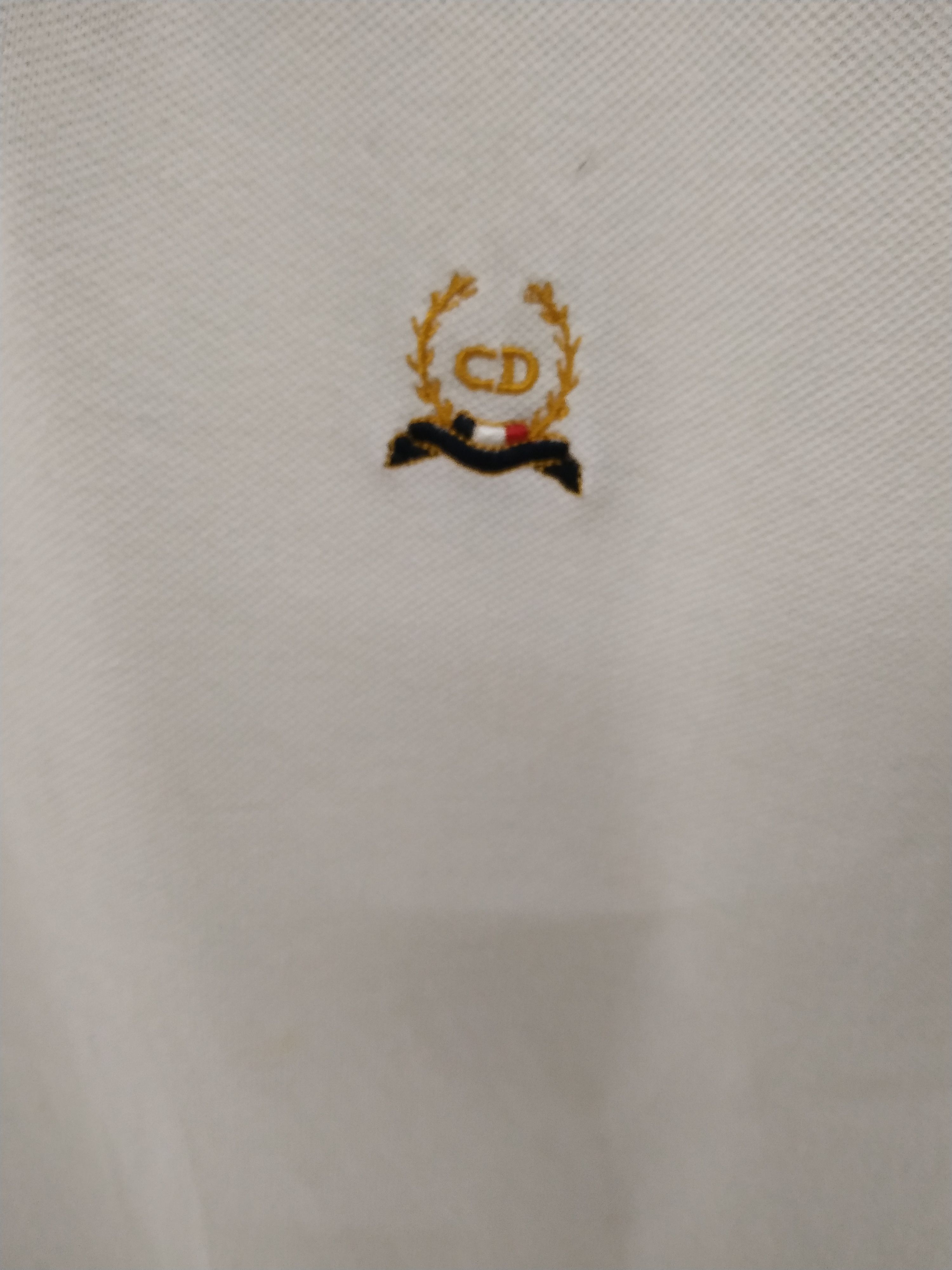 Christian Dior Monsieur Vintage Christian Dior Monsieur CD Polo Shirt Made in Italy Size US S / EU 44-46 / 1 - 3 Thumbnail