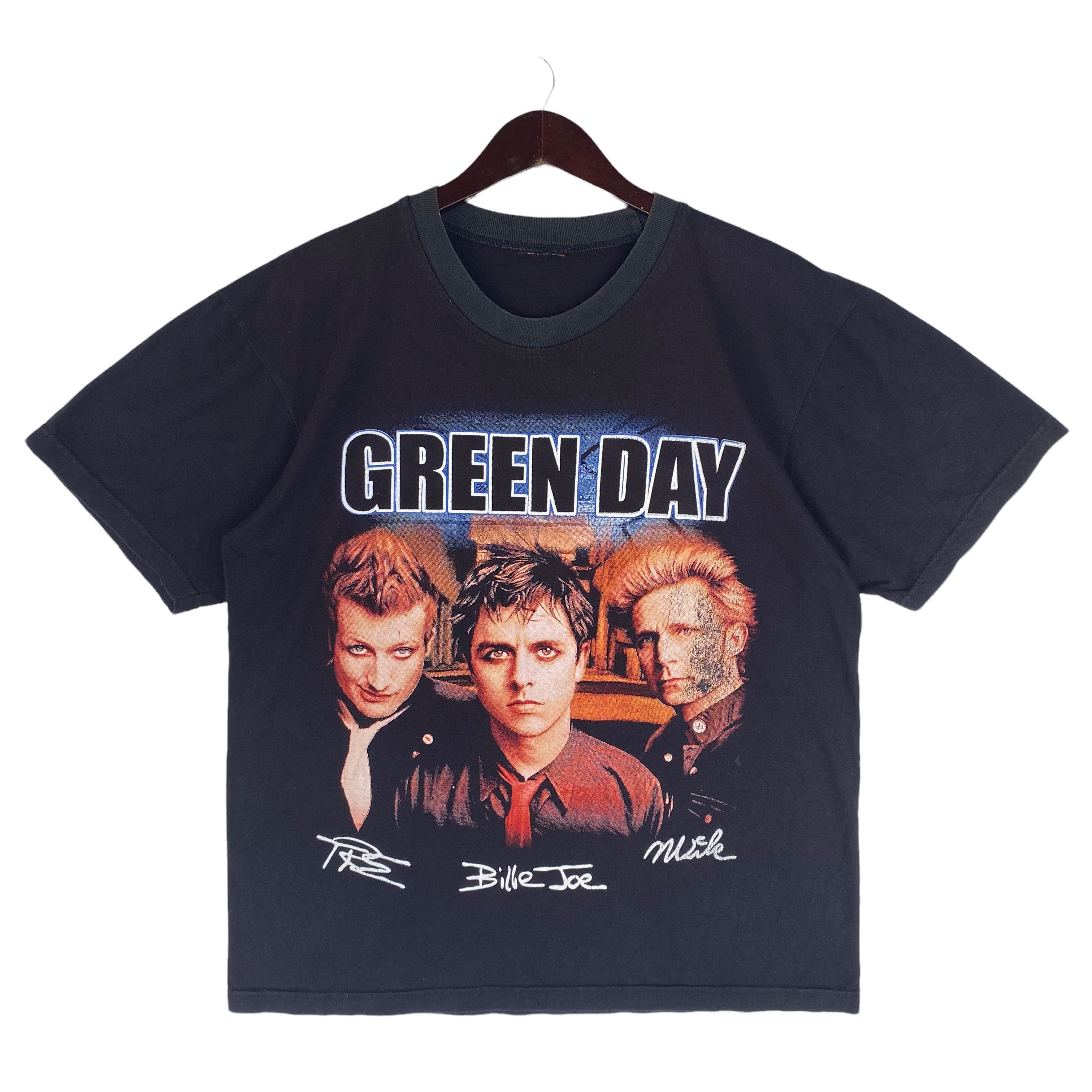 Band Tees VINTAGE GREENDAY American punk rock band rare tee shirt Size US L / EU 52-54 / 3 - 1 Thumbnail