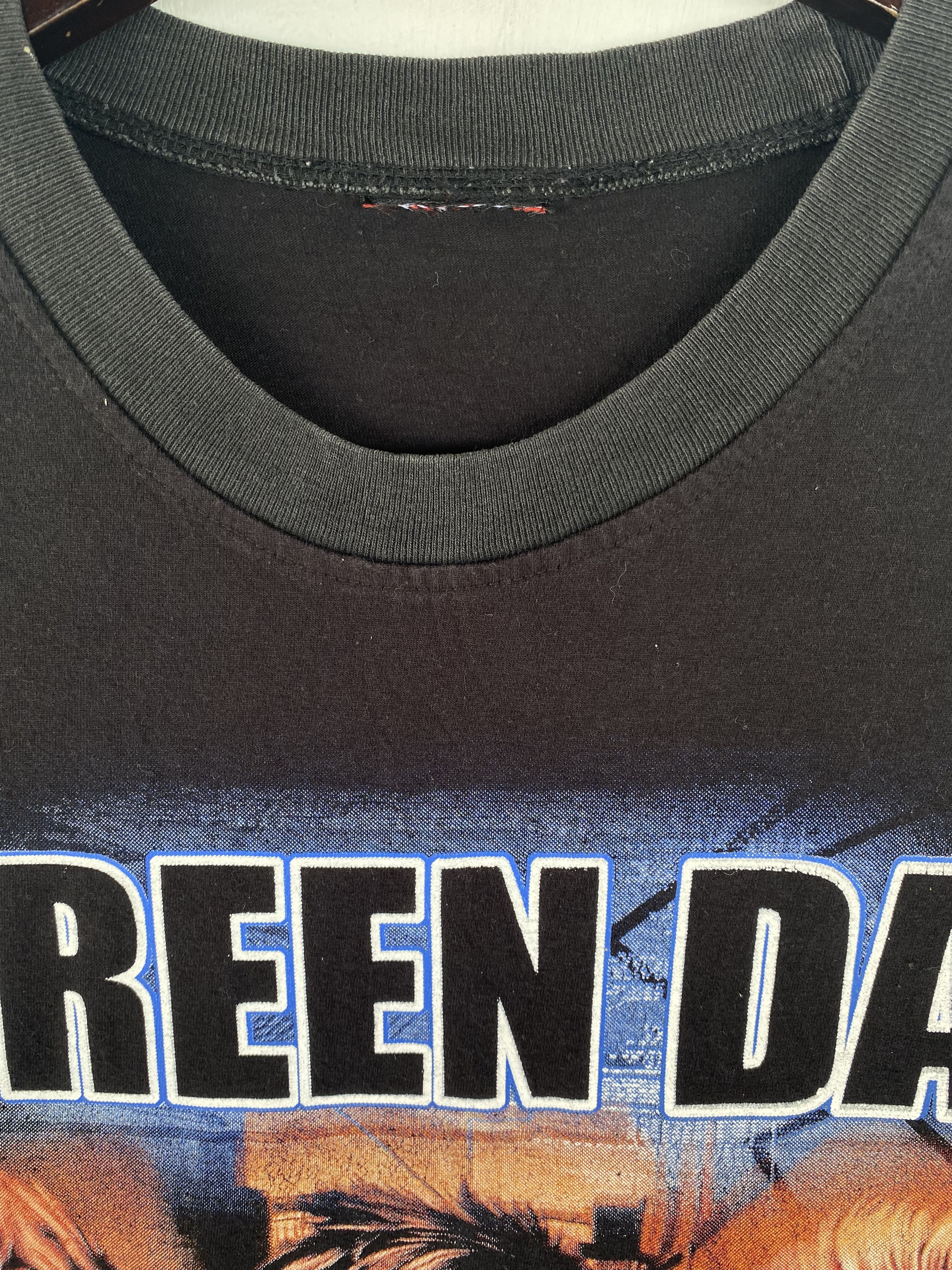 Band Tees VINTAGE GREENDAY American punk rock band rare tee shirt Size US L / EU 52-54 / 3 - 4 Thumbnail