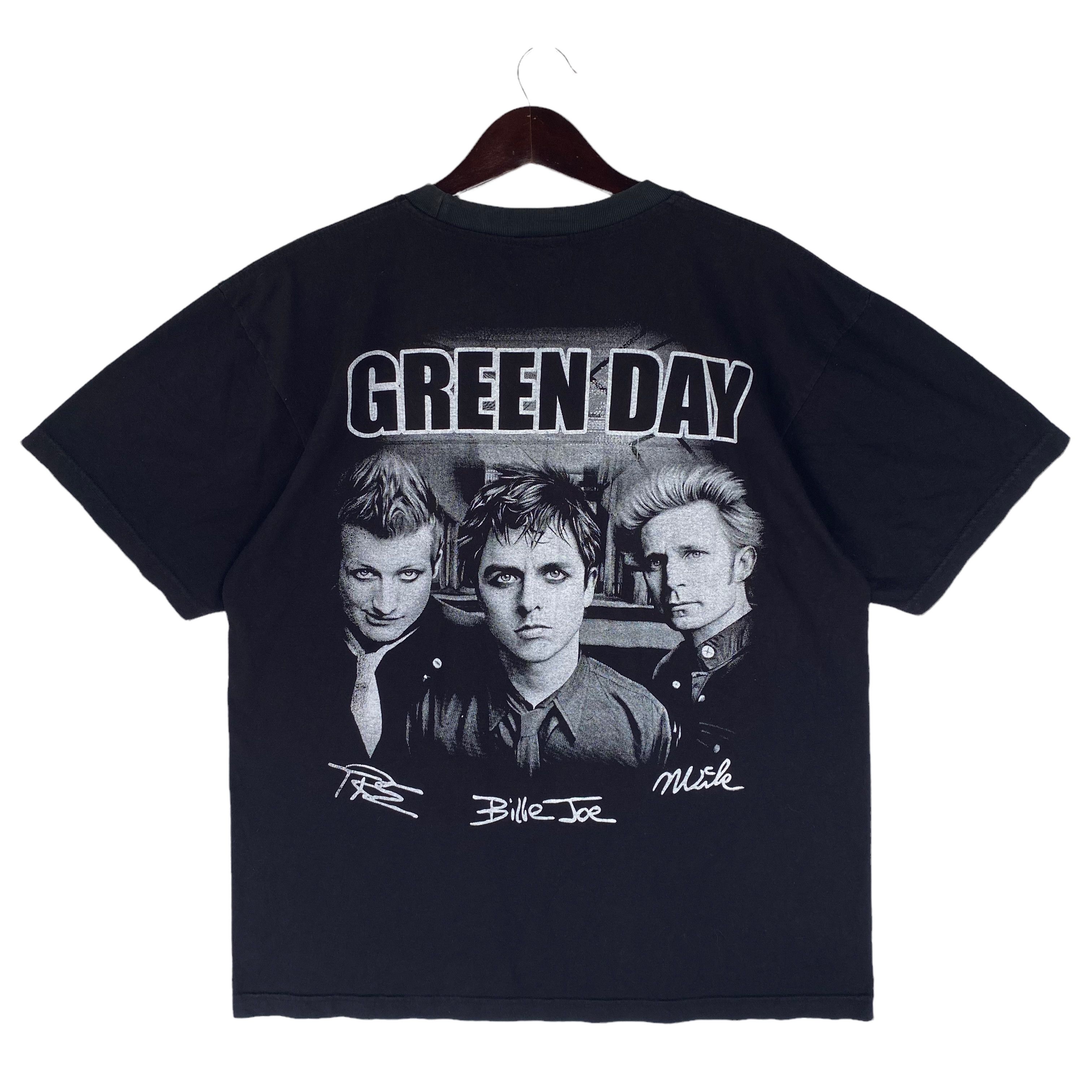 Band Tees VINTAGE GREENDAY American punk rock band rare tee shirt Size US L / EU 52-54 / 3 - 2 Thumbnail