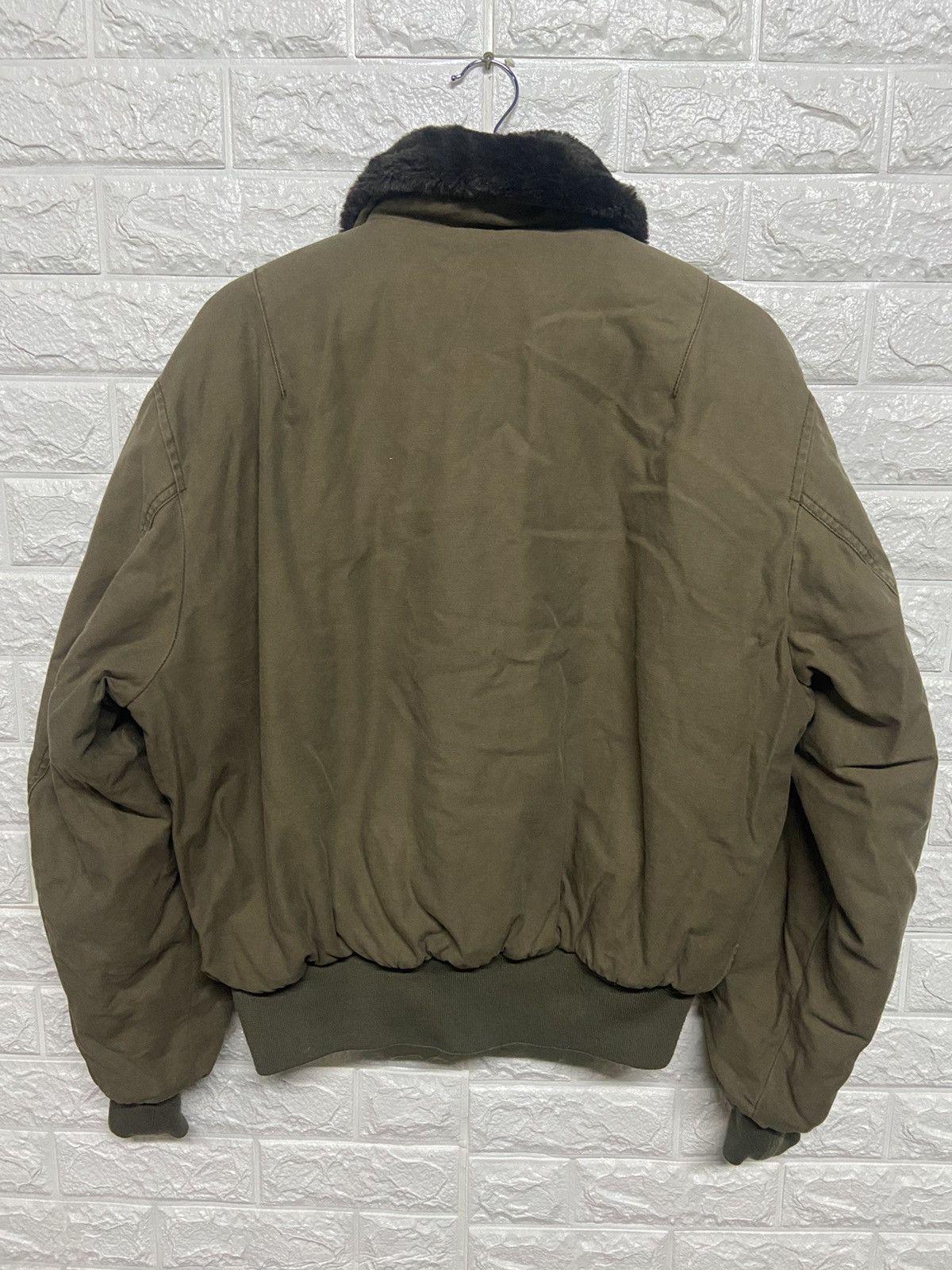Vintage Vintage Cold Weather Military Bomber Jacket Size US L / EU 52-54 / 3 - 2 Thumbnail