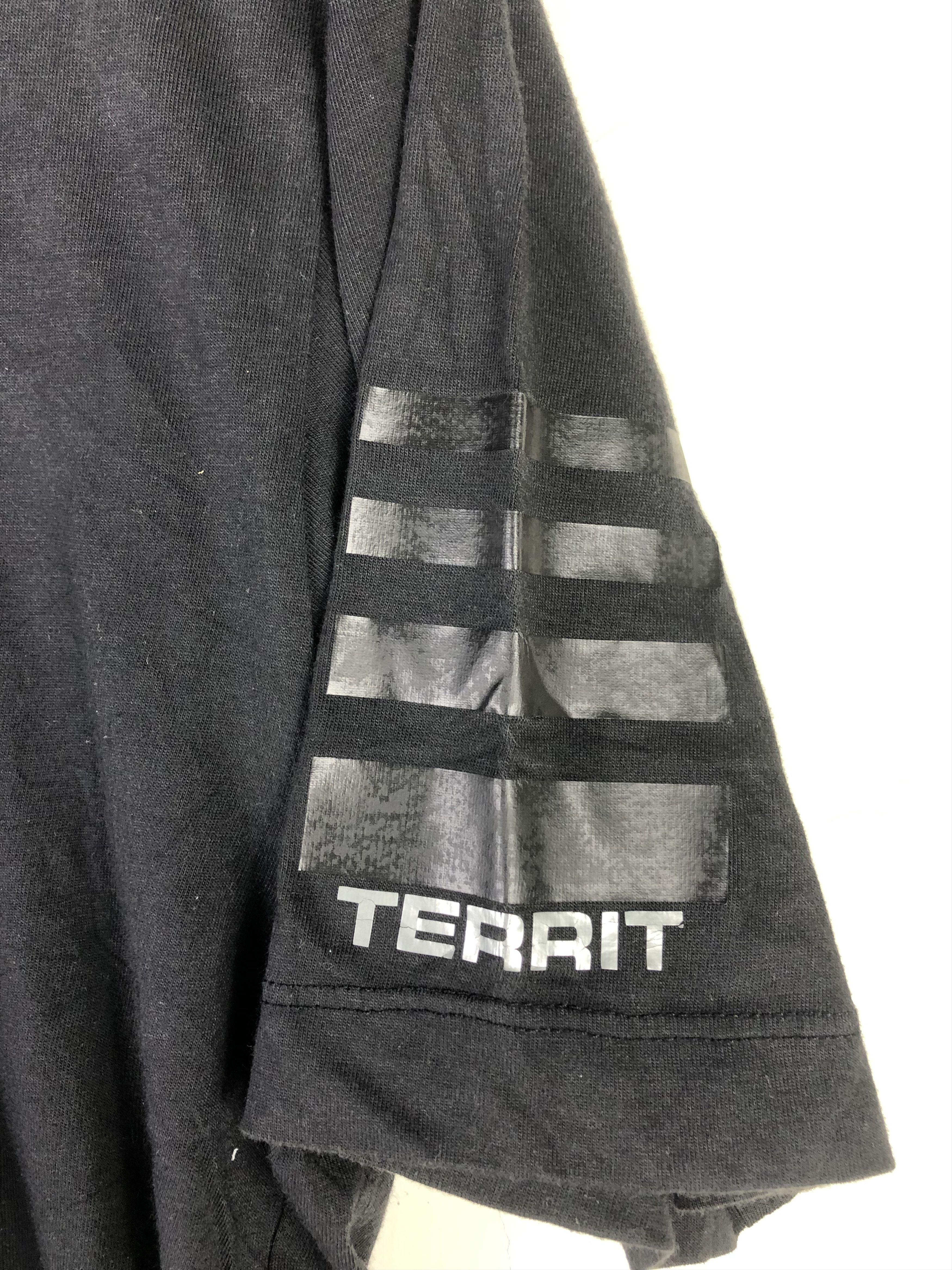 Japanese Brand Territ Black Tshirt Size US M / EU 48-50 / 2 - 2 Thumbnail