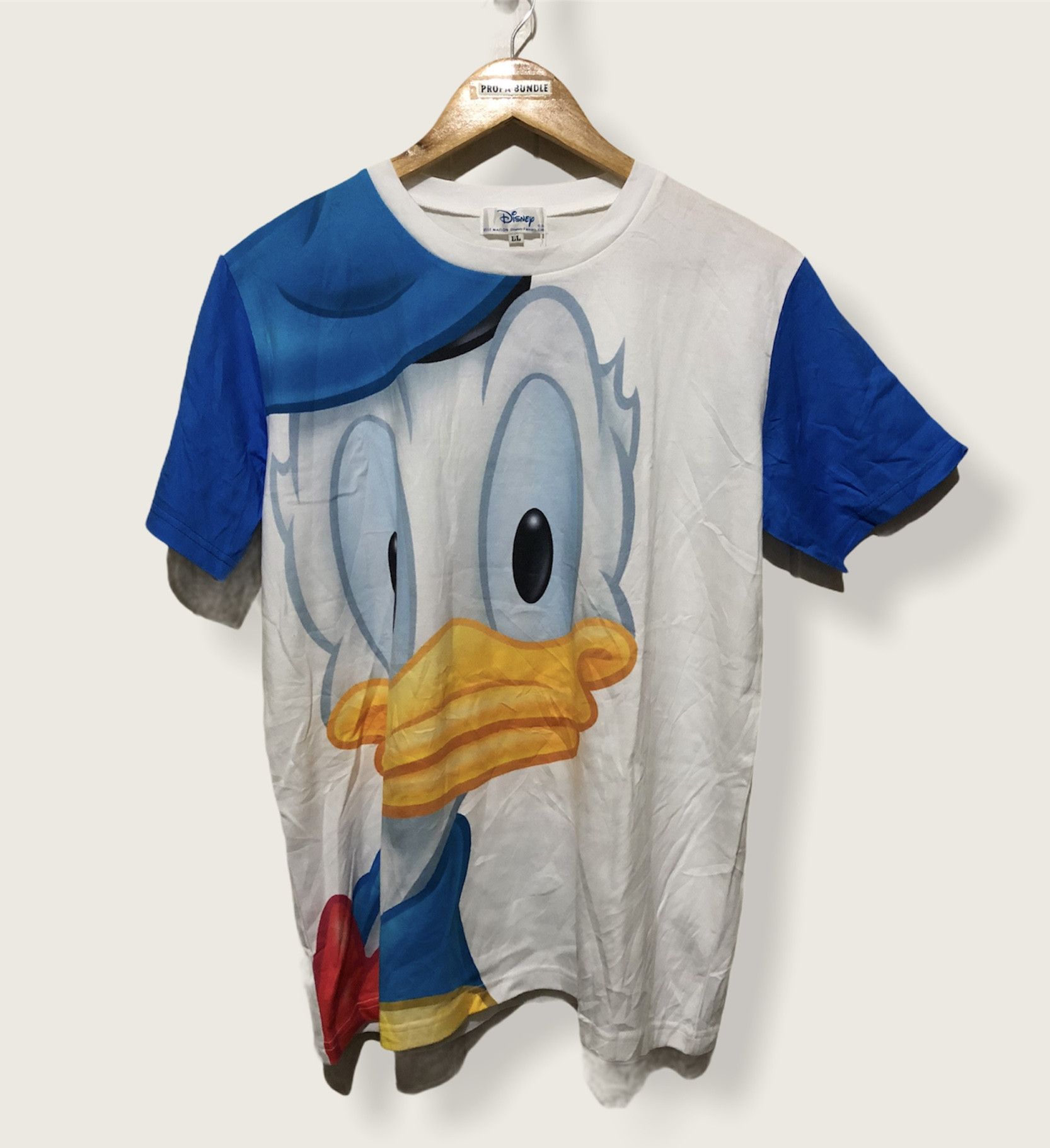Vintage Donald Duck Full Print Tshirt