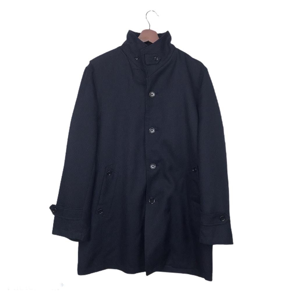 Japanese Brand TAKAIQ Yohji Yamamoto Style Long Jacket Size US L / EU 52-54 / 3 - 1 Thumbnail