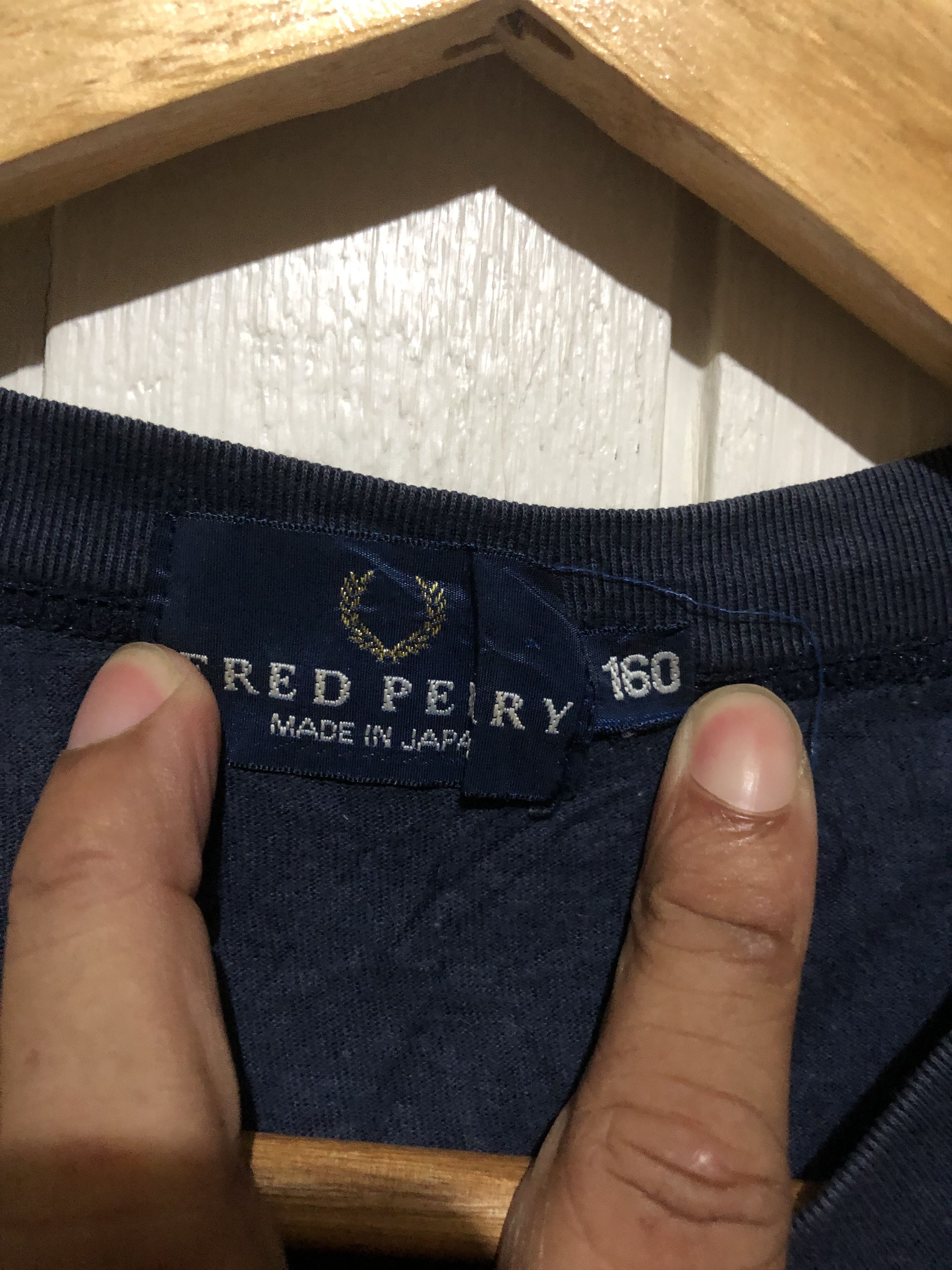 Fred Perry Vintage Japan Fred Perry Big Logo Tshirt Size US S / EU 44-46 / 1 - 3 Thumbnail