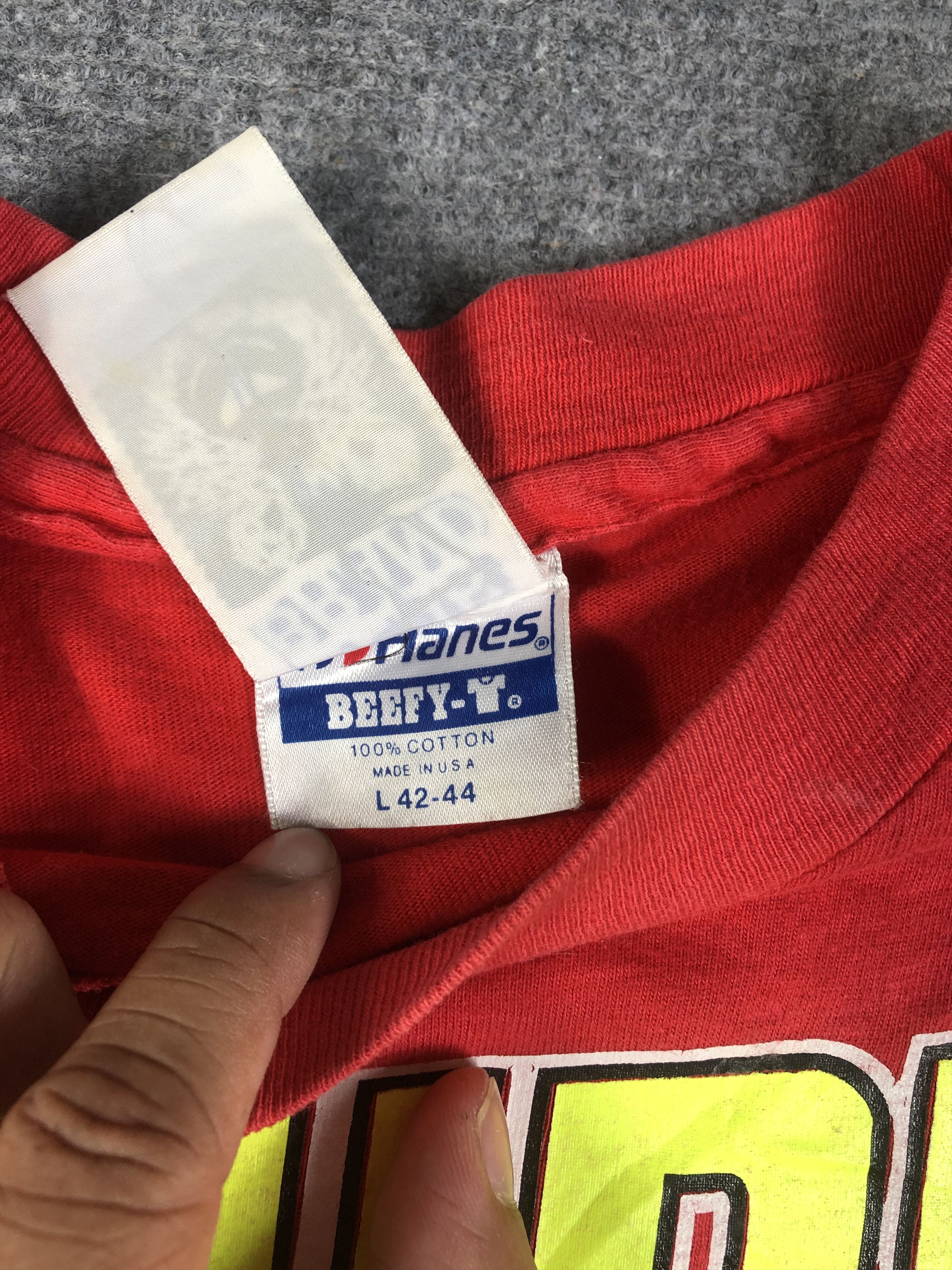 Bicycle Vintage 80s Super Bear Factory Bear BMX Longsleeve Tee Size US L / EU 52-54 / 3 - 5 Thumbnail