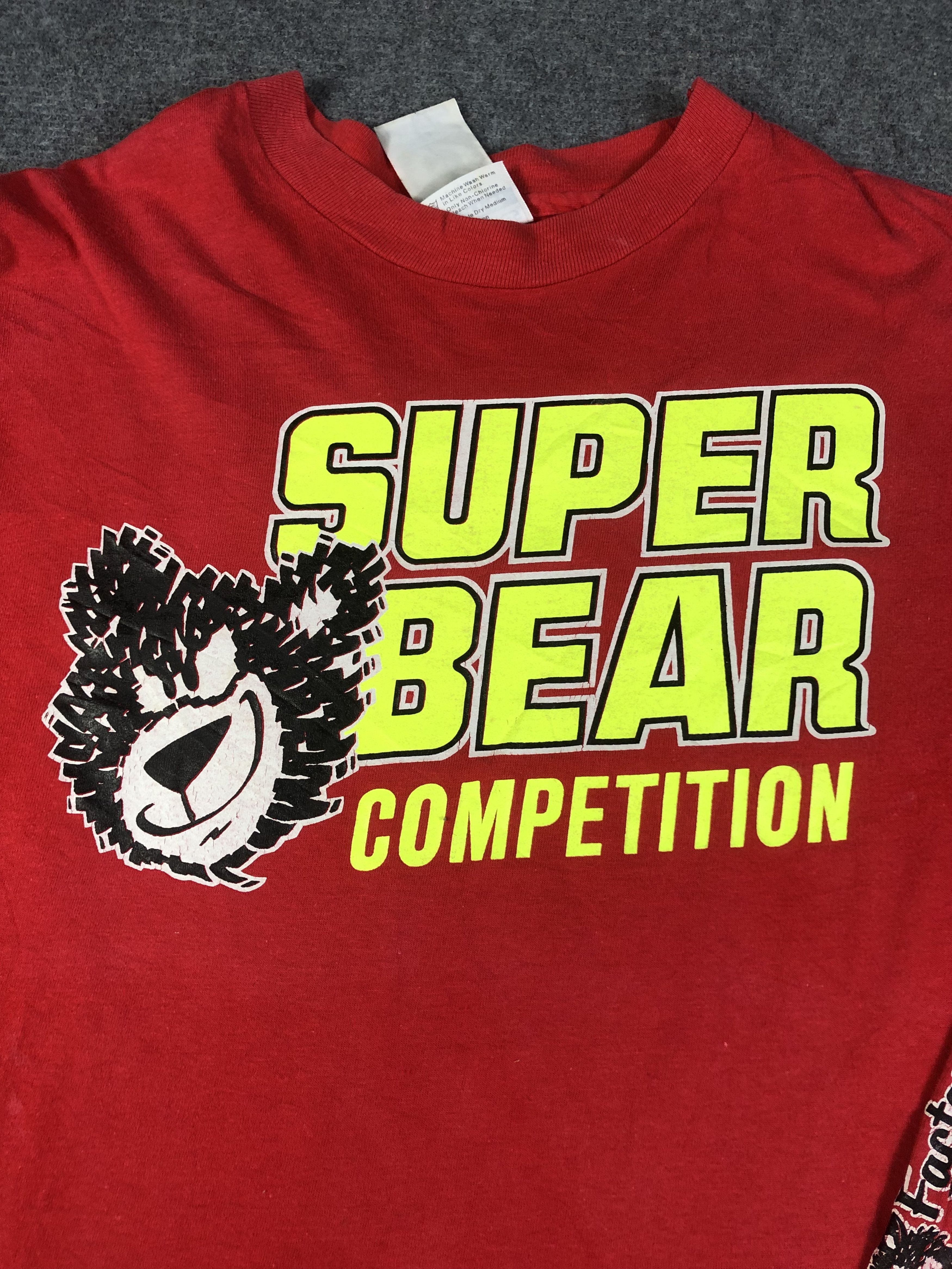 Bicycle Vintage 80s Super Bear Factory Bear BMX Longsleeve Tee Size US L / EU 52-54 / 3 - 3 Thumbnail
