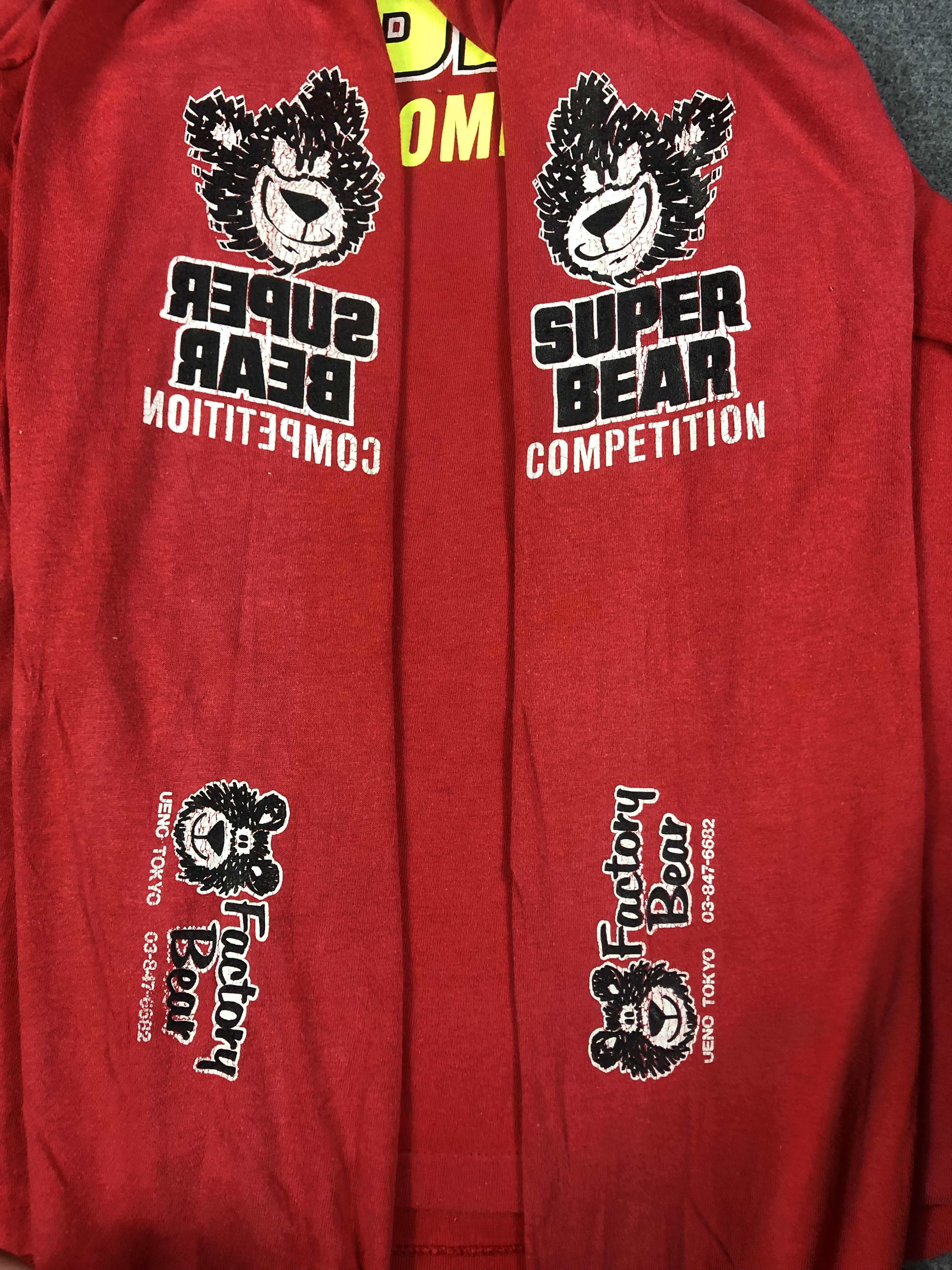 Bicycle Vintage 80s Super Bear Factory Bear BMX Longsleeve Tee Size US L / EU 52-54 / 3 - 6 Thumbnail