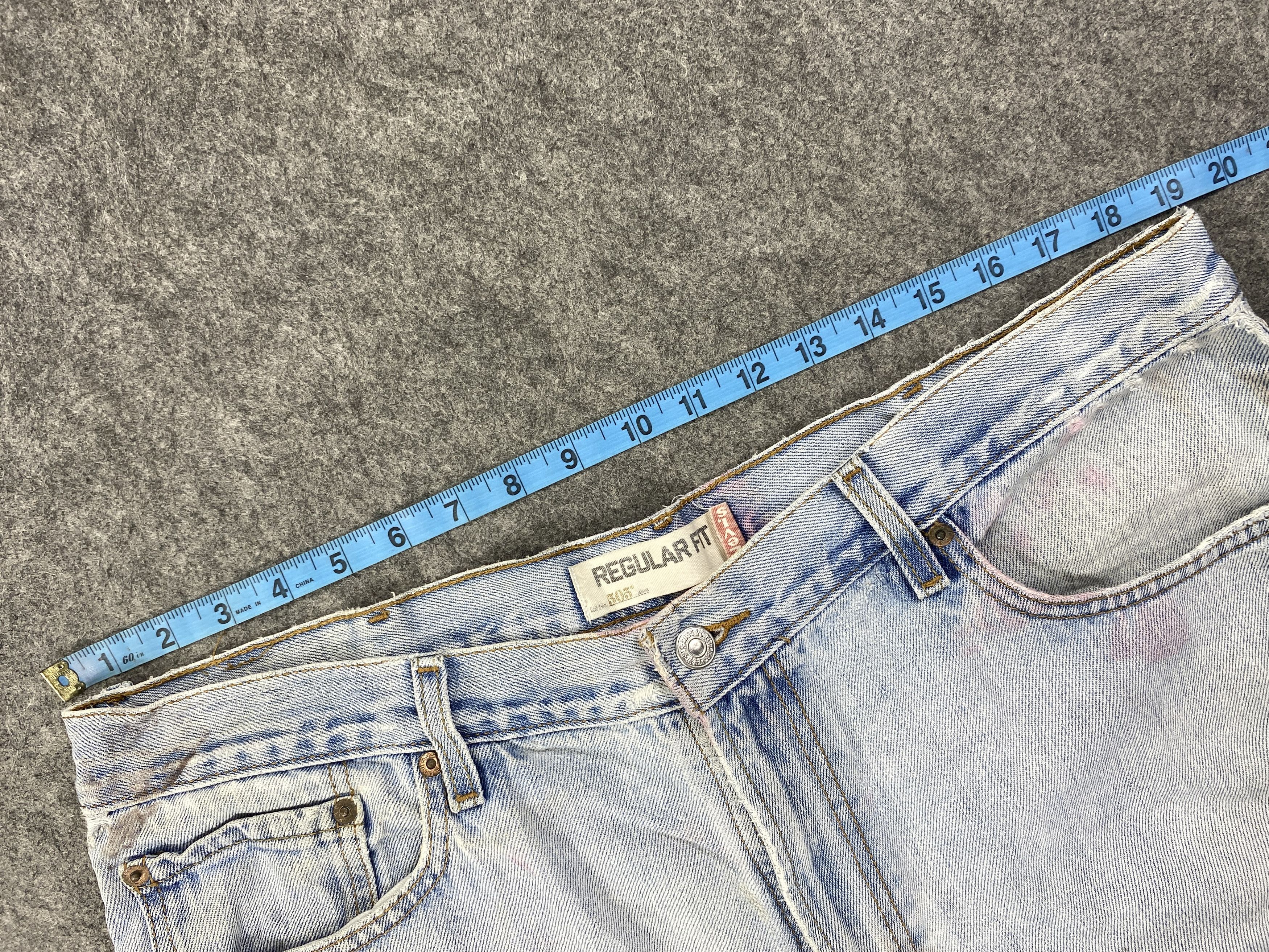 Levi's Light Blue Wash Levi's 505 Jeans 38x30 Denim -JN1694 Size US 38 / EU 54 - 5 Thumbnail