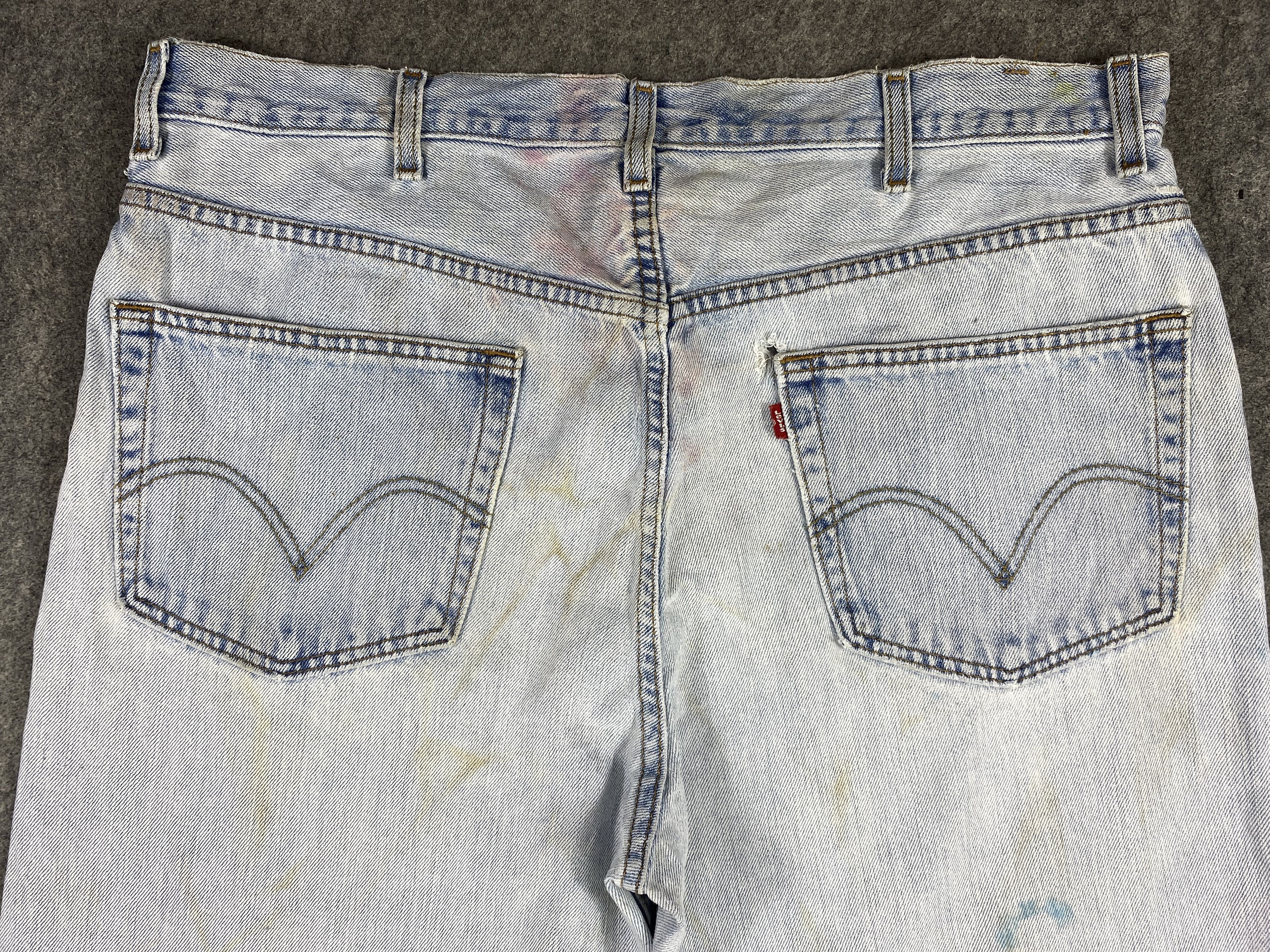 Levi's Light Blue Wash Levi's 505 Jeans 38x30 Denim -JN1694 Size US 38 / EU 54 - 4 Thumbnail