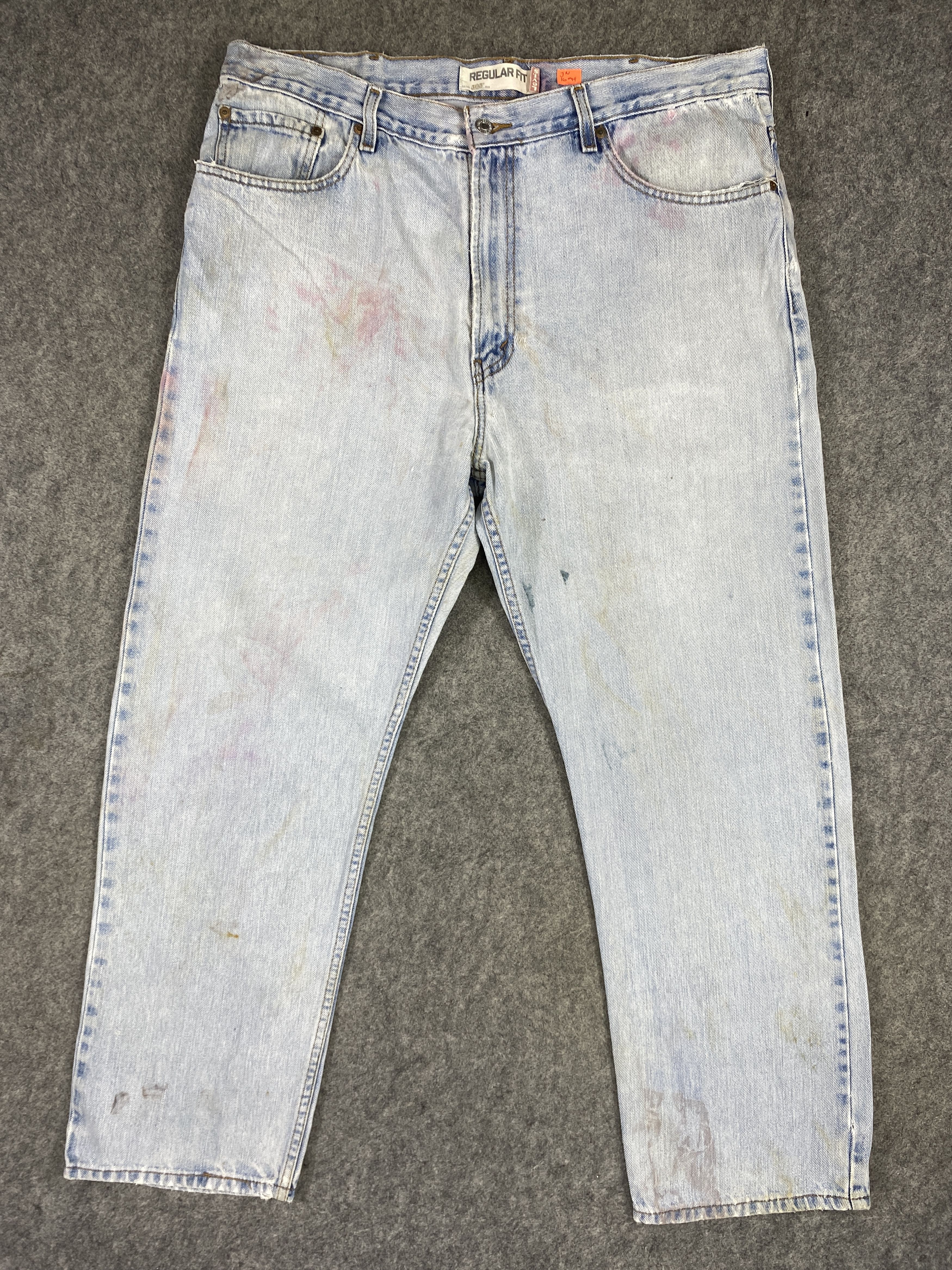 Levi's Light Blue Wash Levi's 505 Jeans 38x30 Denim -JN1694 Size US 38 / EU 54 - 1 Thumbnail