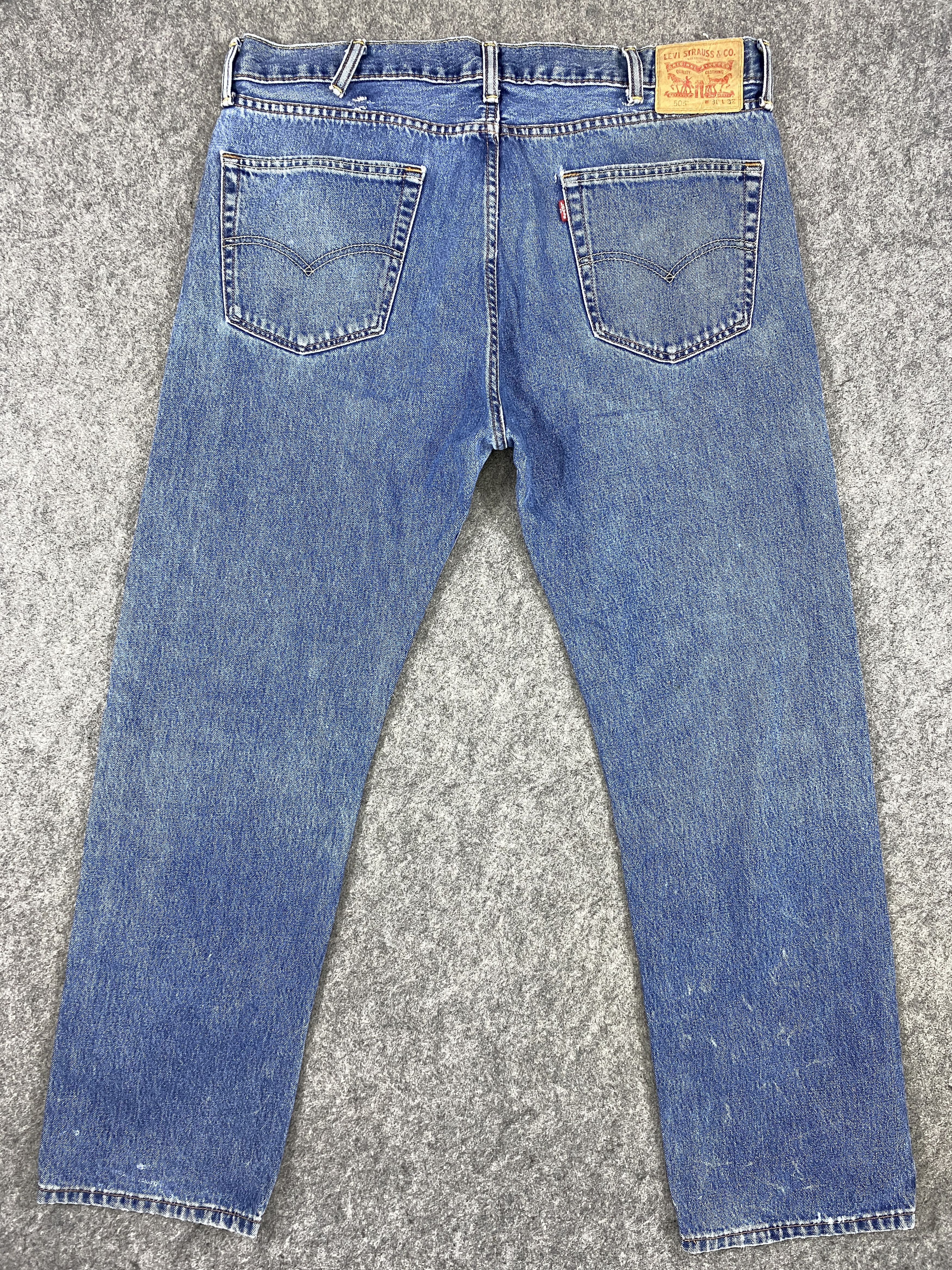 Levi's Blue Vintage Levi's 505 Jeans 38x31 Denim -JN1261 Size US 38 / EU 54 - 2 Thumbnail