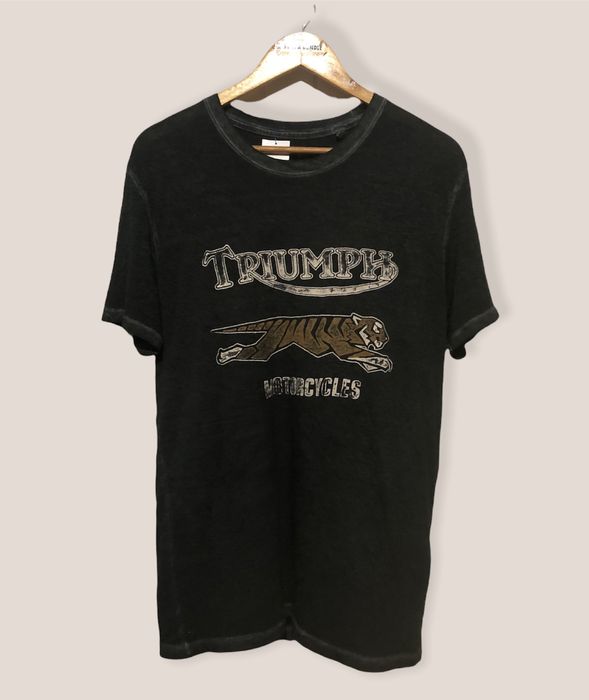 Lucky Brand Triumph Motorcycles X Lucky Brand Paper thin Tshirt