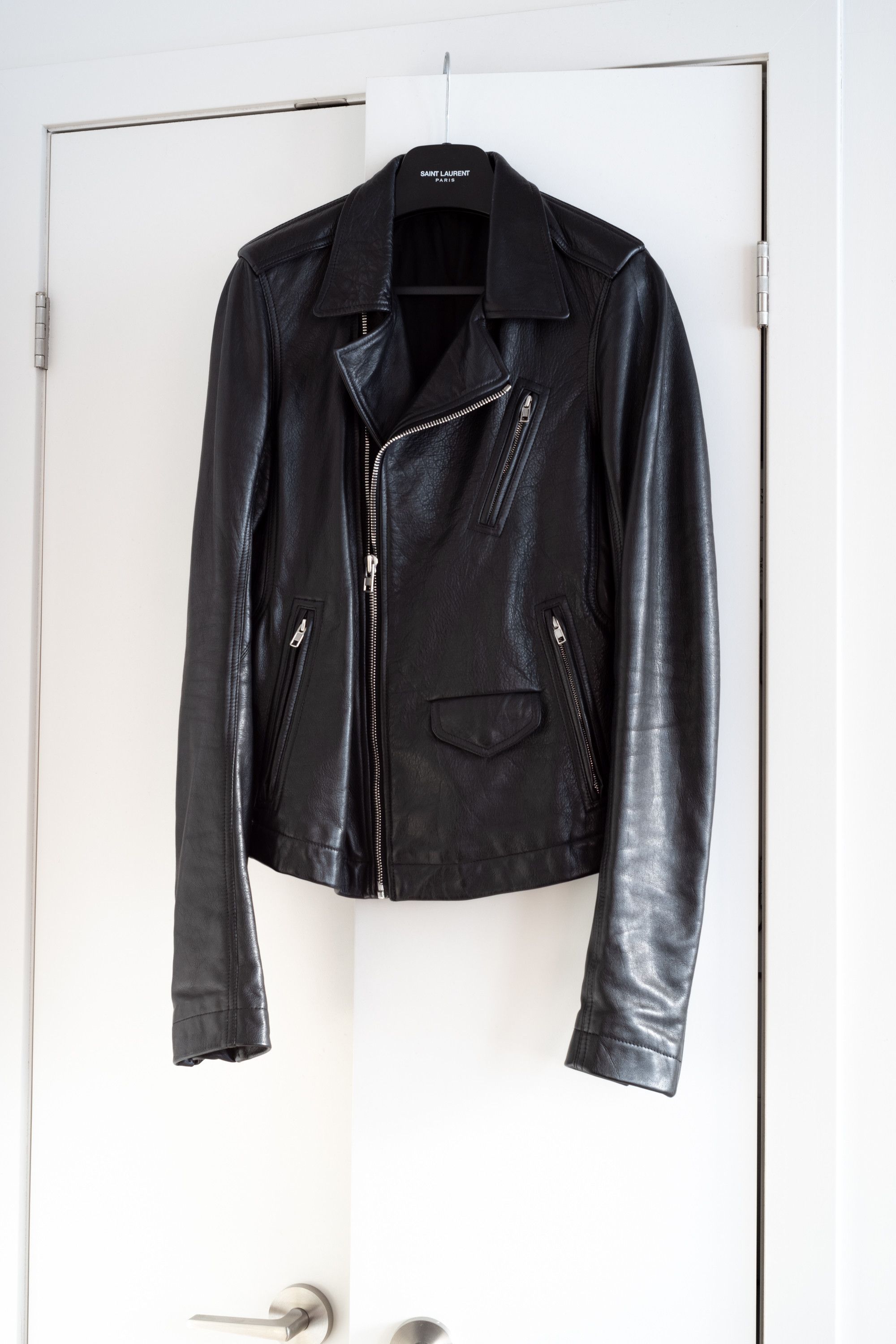 Rick Owens レザーライダース RU14F2764 牛革 48 美品 Rick Owens (BRAND NEW) size 48 to 52 - STOOGES BIKER - RU14F2764