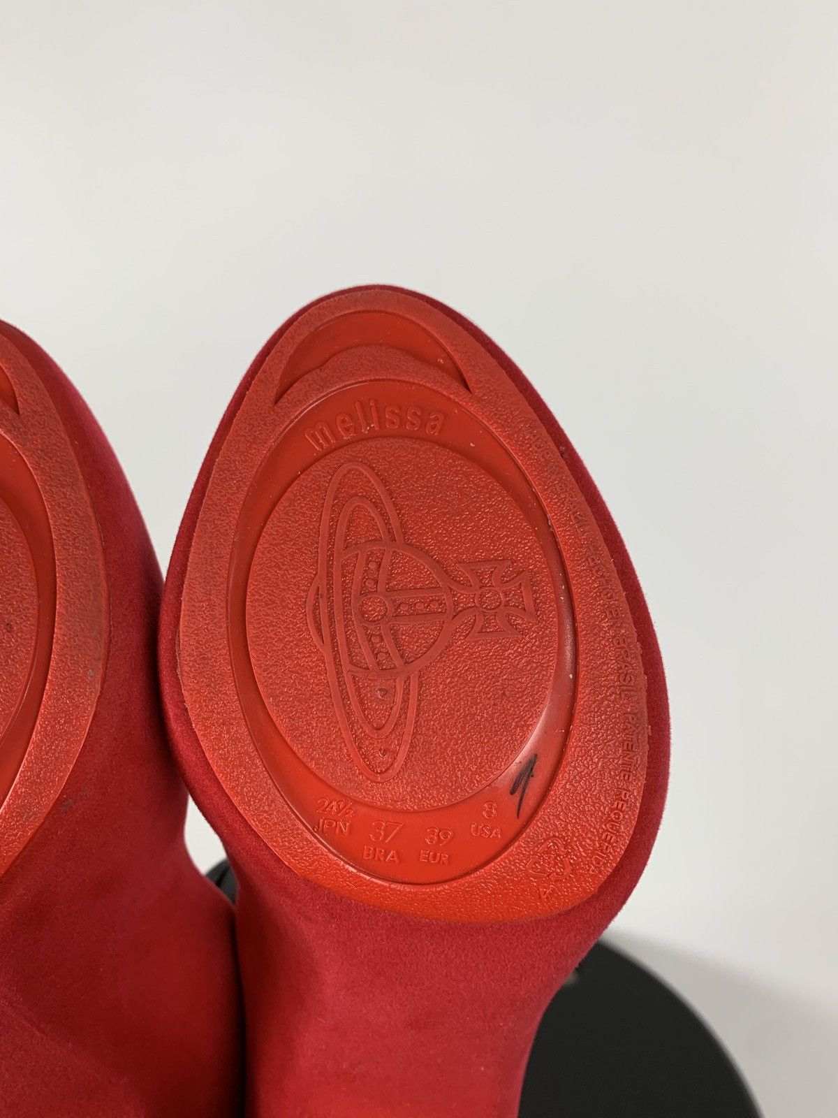 Vivienne Westwood Vivienne Westwood Anglomania + Melissa Red Heel Size US 8 / IT 38 - 24 Thumbnail