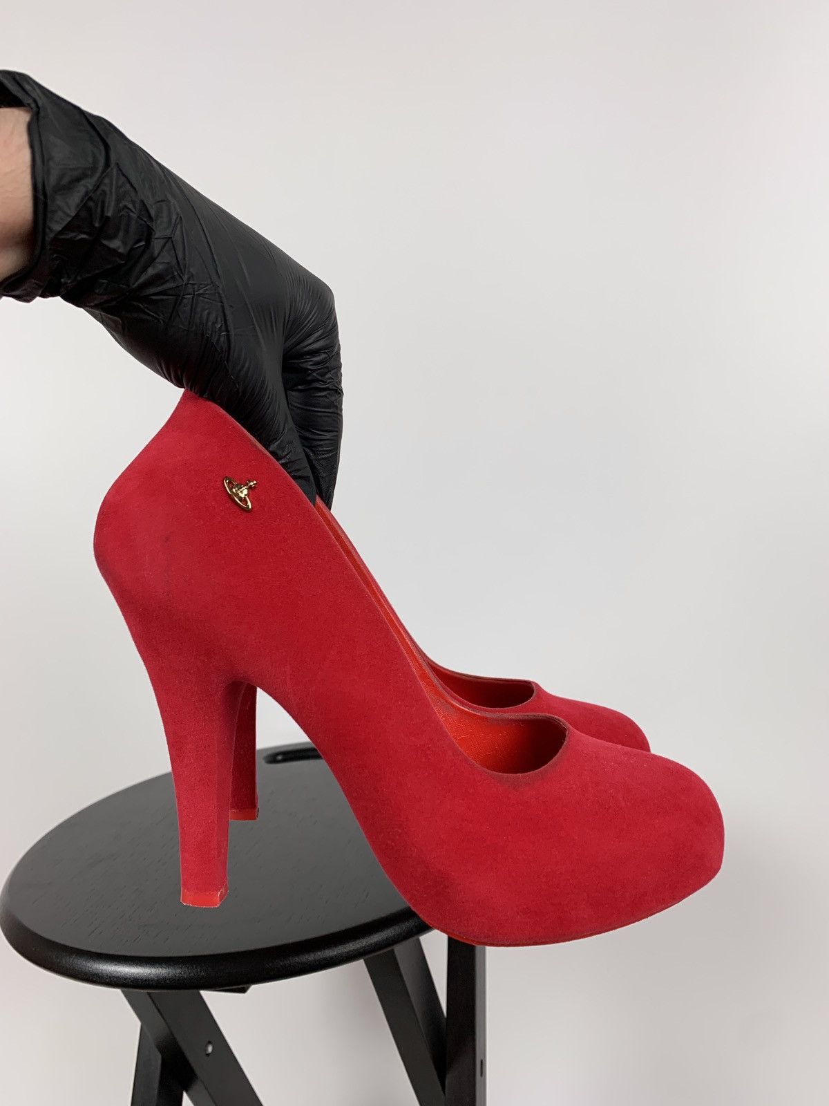Vivienne Westwood Vivienne Westwood Anglomania + Melissa Red Heel Size US 8 / IT 38 - 4 Thumbnail