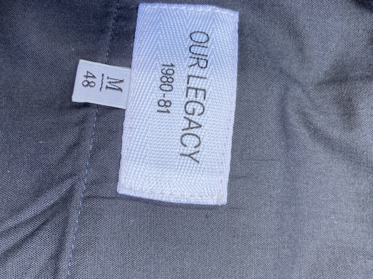 Our Legacy Our Legacy Navy Pinstripe Suit Size 48R - 13 Thumbnail