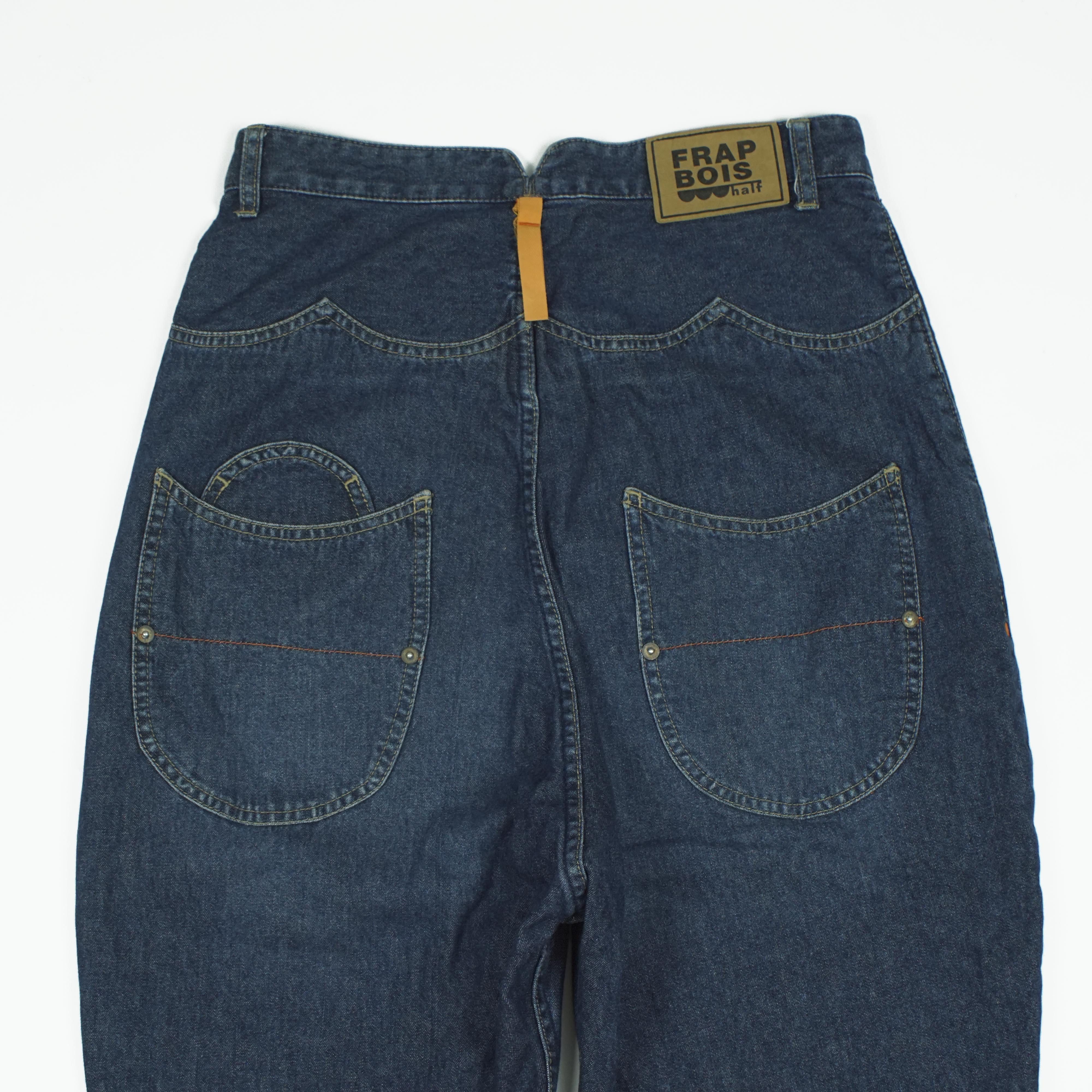 Issey Miyake *NoTariff Frapbois by Eri Utsugi Drop Crotch Denim Pants Size US 30 / EU 46 - 4 Thumbnail