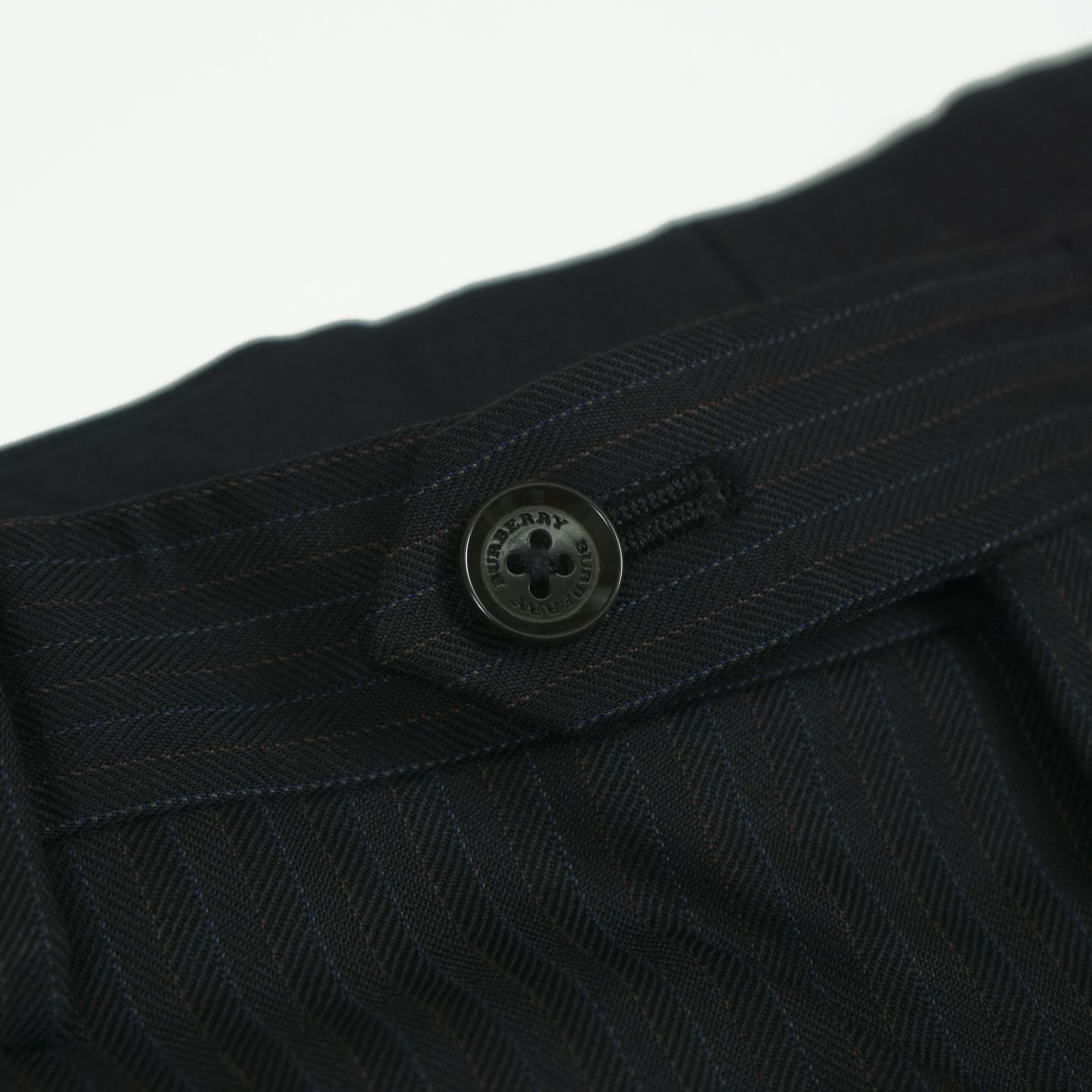 Burberry *NoTariff Burberry Stripe Suit Pants Size US 31 - 4 Thumbnail