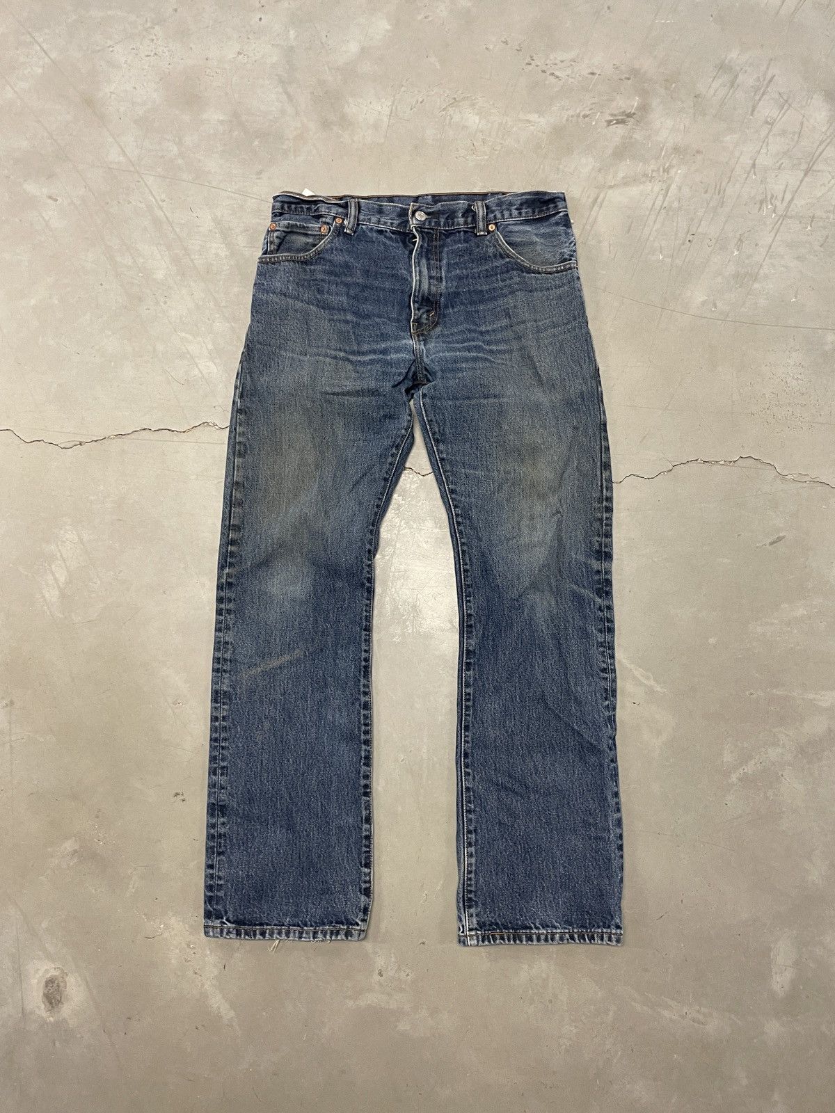 Levi's × Streetwear × Vintage VINTAGE DARK WASH LEVIS 517 BOOTCUT JEANS ...