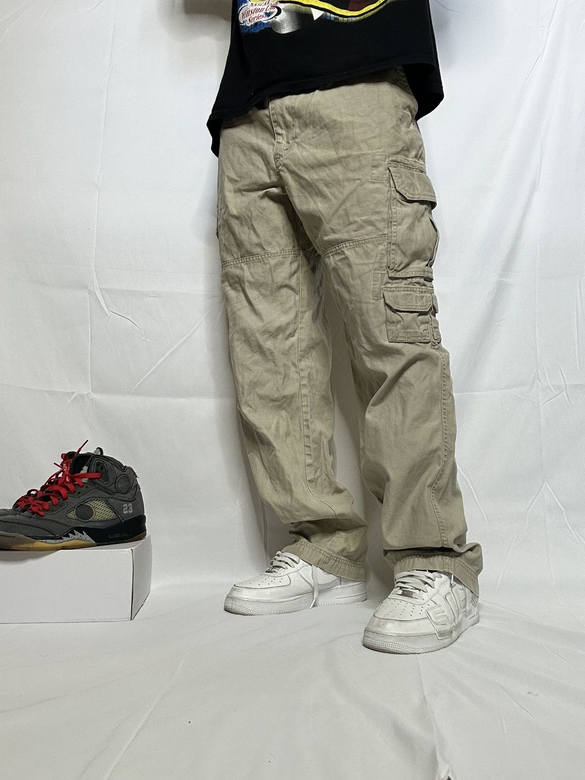 Vintage Multi Pocket Tactical Cargo Pants