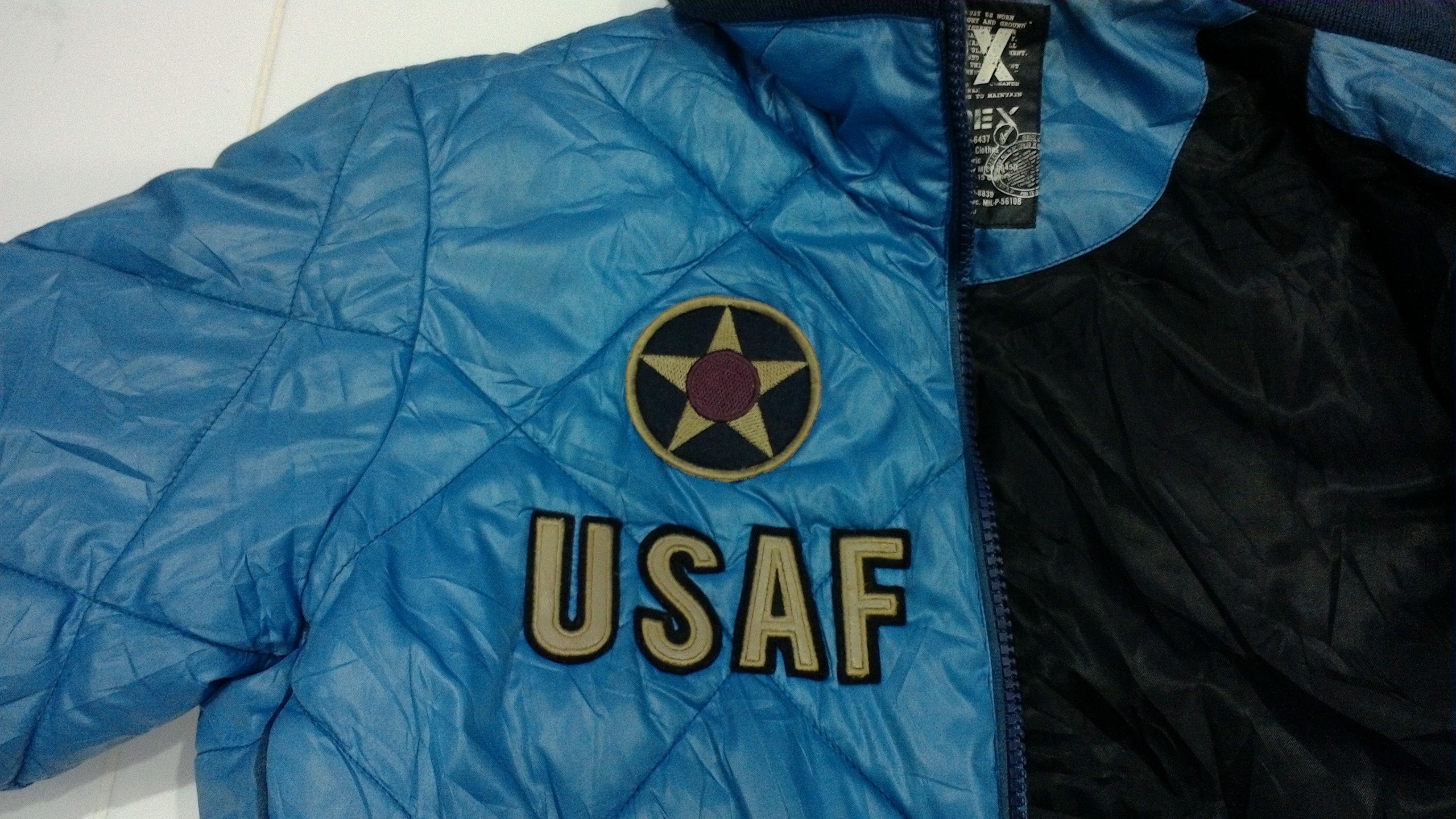 Avirex AVIREX UNITED STATE AIR FORCE PUFFER JACKET Size US M / EU 48-50 / 2 - 4 Thumbnail