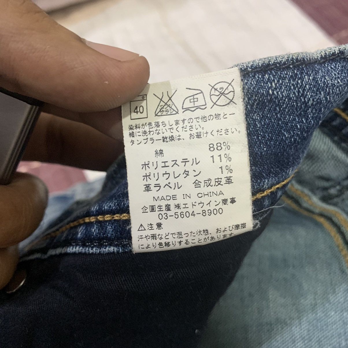 Wrangler WRANGLER Vintag 90s Stonewash Indigo Distressed Denim Jeans Size US 29 - 20 Thumbnail