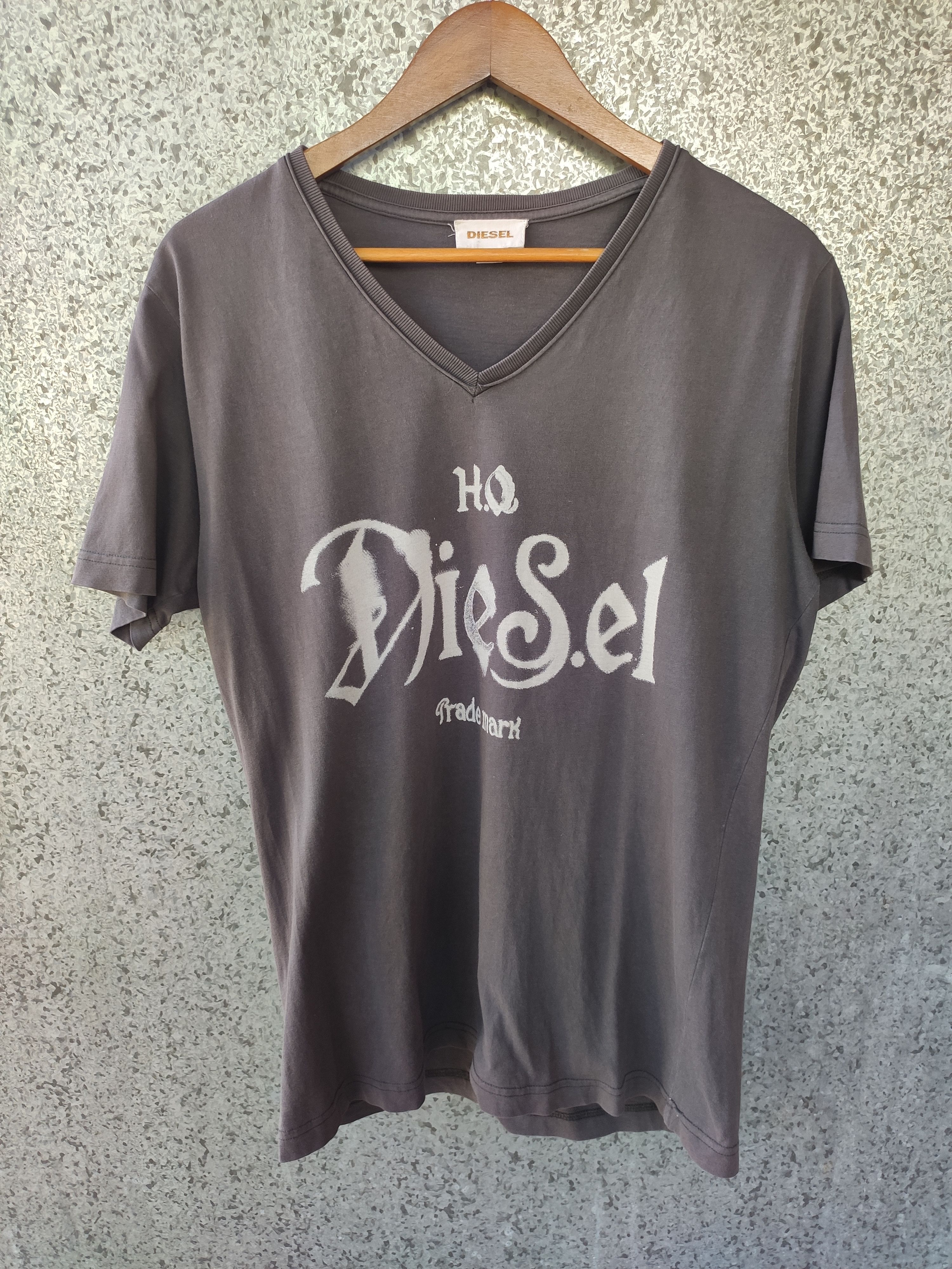 Diesel × Diesel Black Gold Diesel t shirt V neck Size US M / EU 48-50 / 2 - 1 Thumbnail