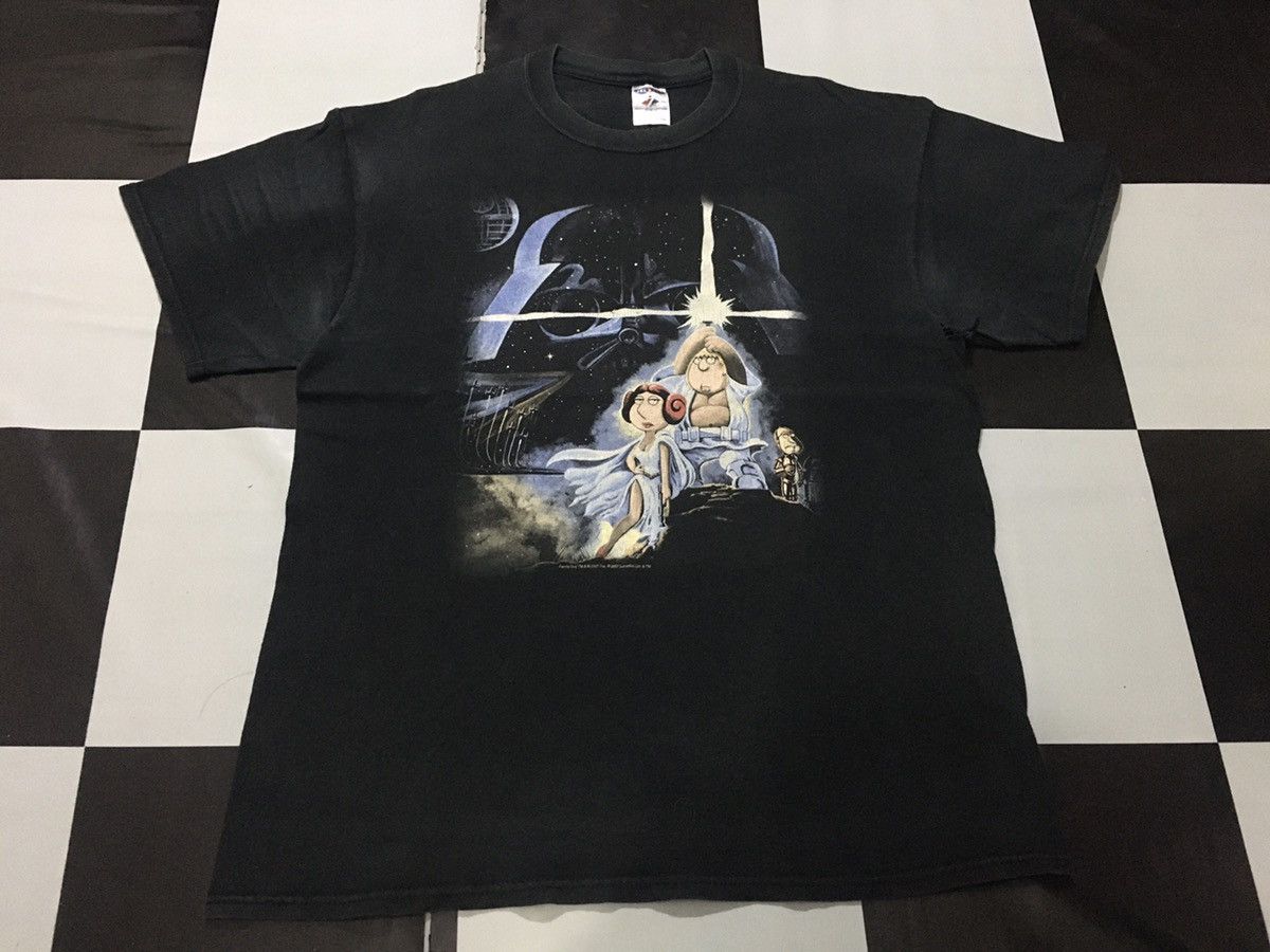 Cartoon Network × Vintage Vintage Family Guy Shirt Parody Star Wars 2007 Size US L / EU 52-54 / 3 - 2 Thumbnail