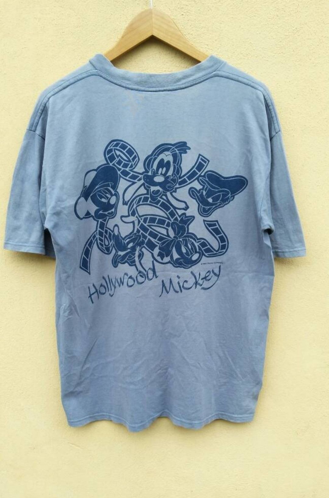 Disney 🔥 Vintage 90s Vintage Mickey Mouse Goofy t shirt Size US M / EU 48-50 / 2 - 2 Thumbnail
