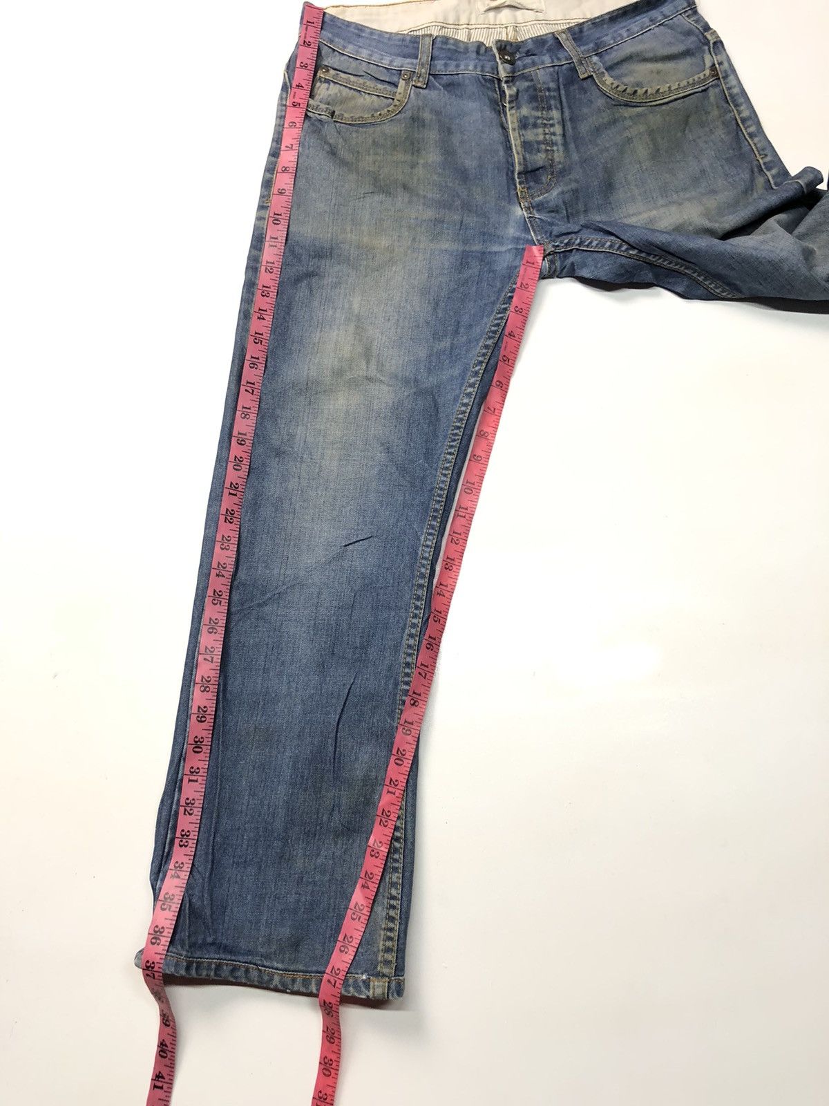 Swissgear SWISS GEAR BY WENGER DISSTRESSED BLUE WASH DENIM Size US 32 / EU 48 - 15 Thumbnail
